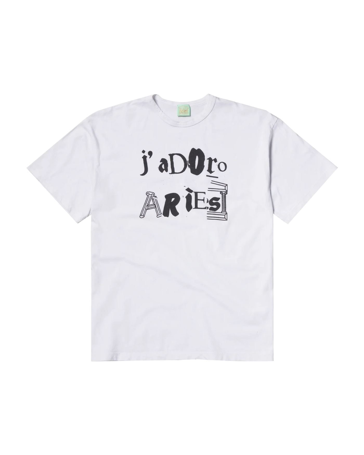 ●ARIES● AGED STATUE SS TEE Aries Aged Statue short-sleeve T-shirt | Black | FARFETCH
