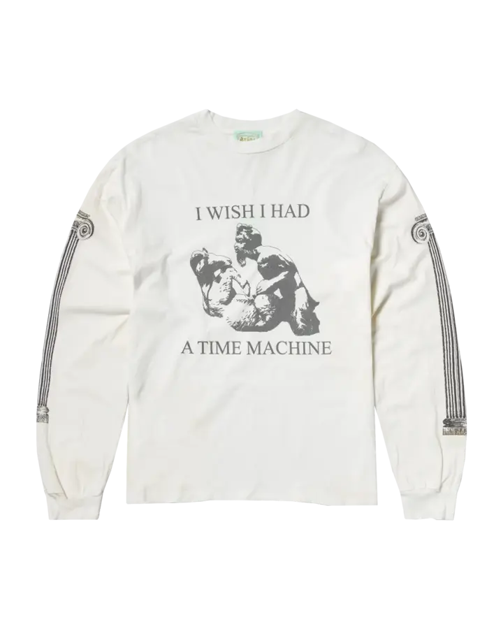 【ARIES】Time Machine LS Tee / Stained White SUAR60025-1.webp?720x900