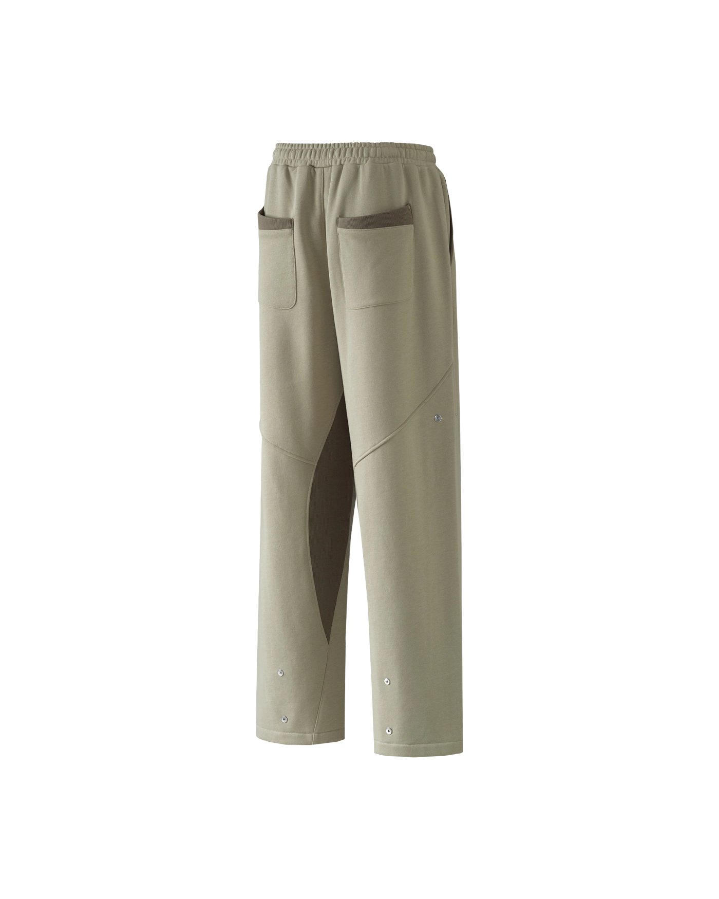 산산 기어 립 스웻팬츠 머드 카키