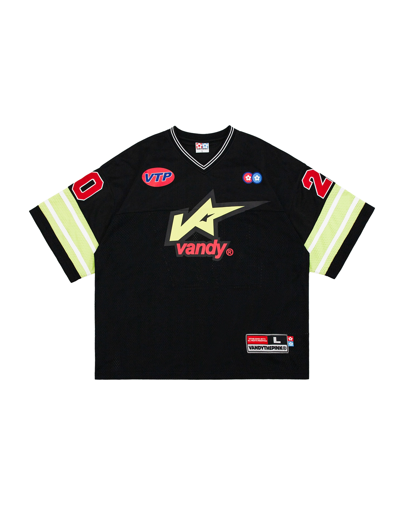 VANDY THE PINK VANDY DESIGN HOCKEY JERSEY