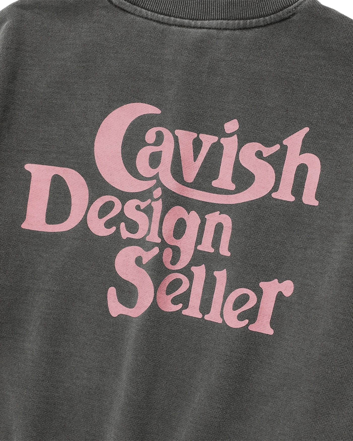 CAVISH W PIGMENT SELLER LOGO SWEATSHIRT