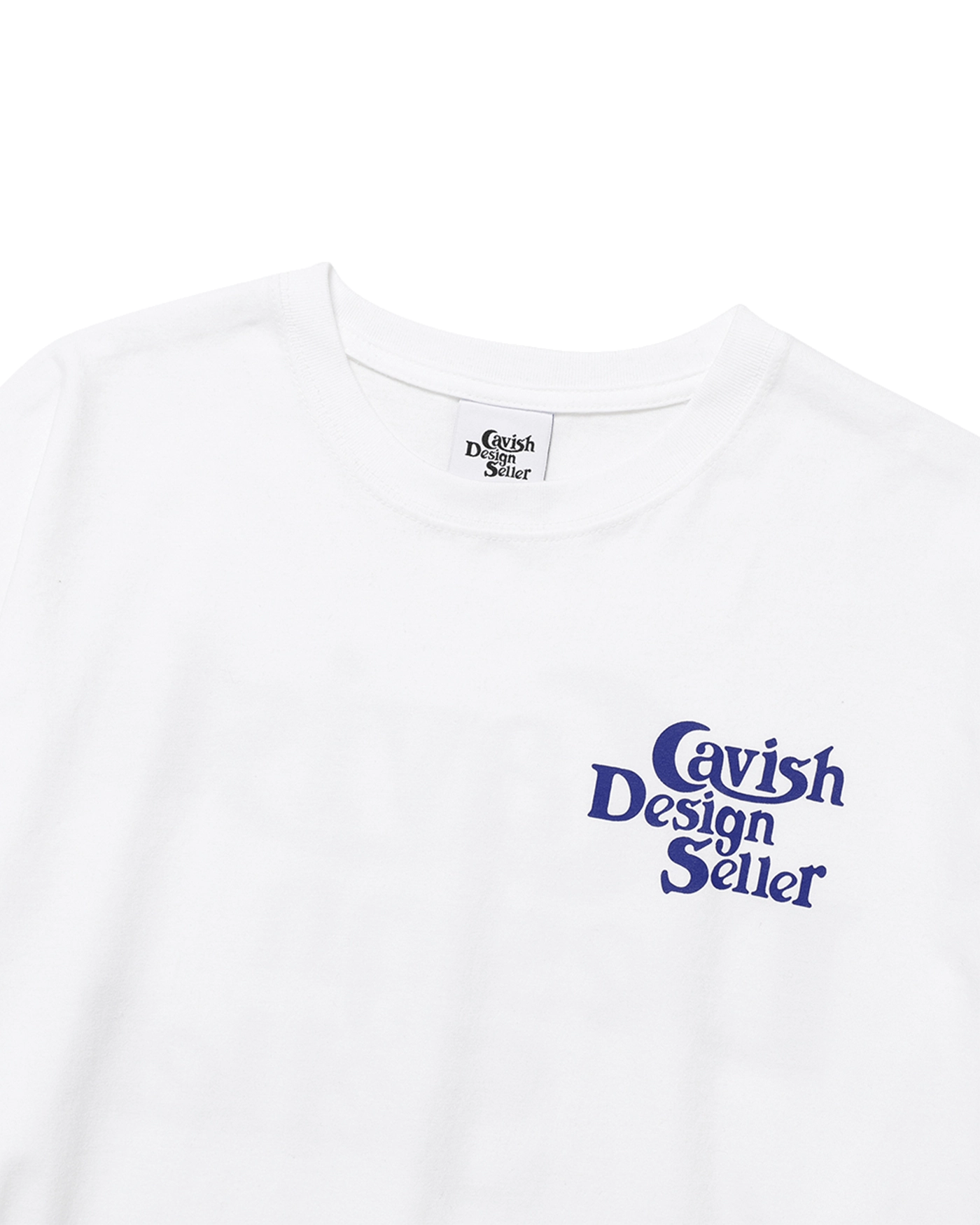 Tシャツ・カットソー CAVISH PIGMENT SELLER LOGO LS TEE 4BFT297 CAVISH] PIGMENT SELLER LOGO LS TEE CHARCOAL(CV2ESUT552A