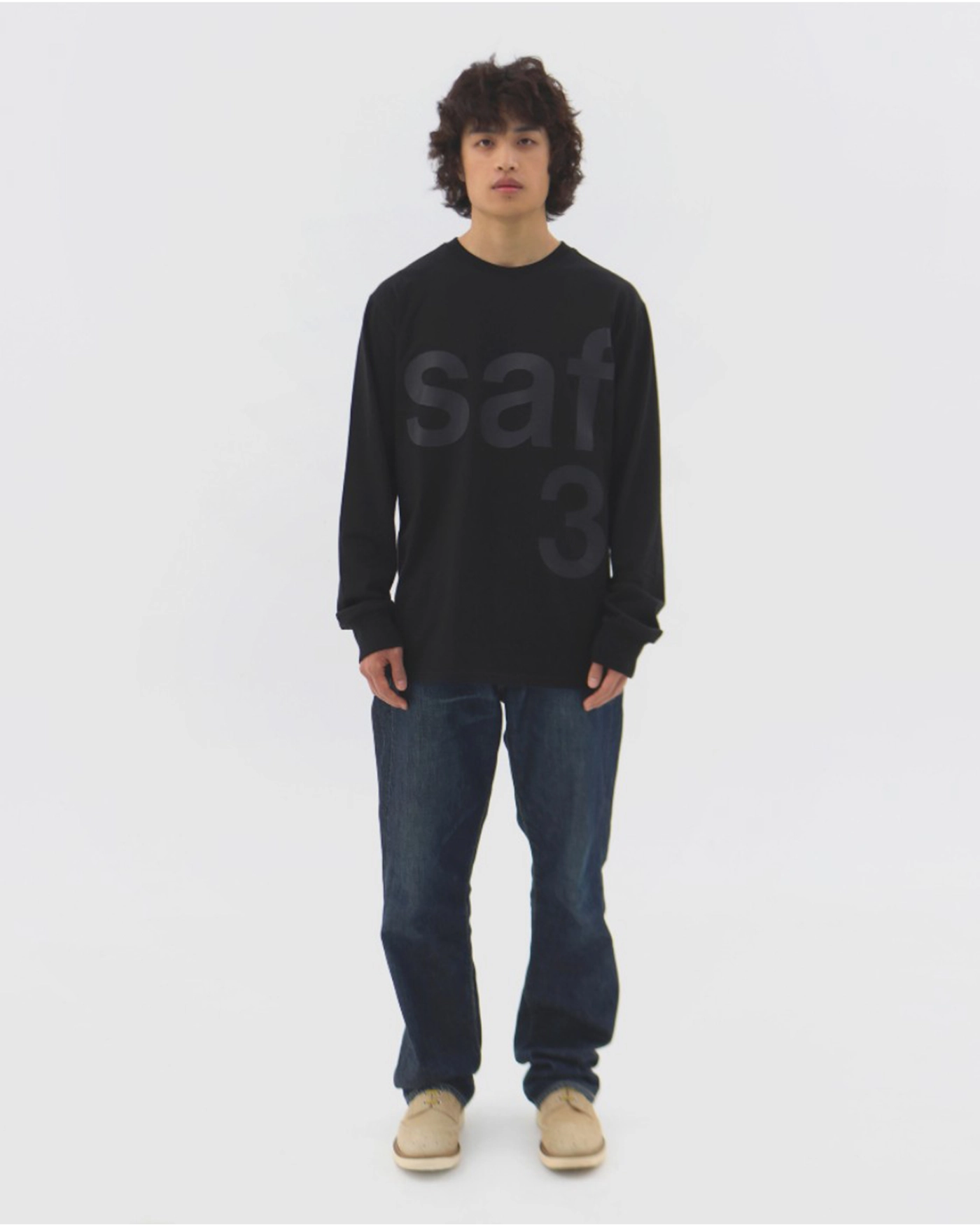 Tシャツ・カットソー Safarispot BASIC SAFARI TEE 5FT2335 SAFARISPOT 1/2 BASIC SAFARI TEE SKY