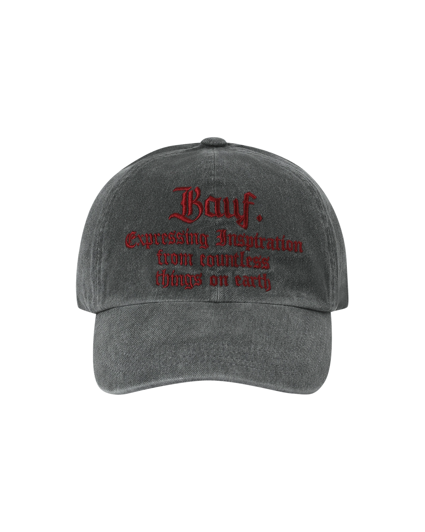 【韓国bauf バウプ】B LOGO VINTAGE WASHING BALL CAP 바우프