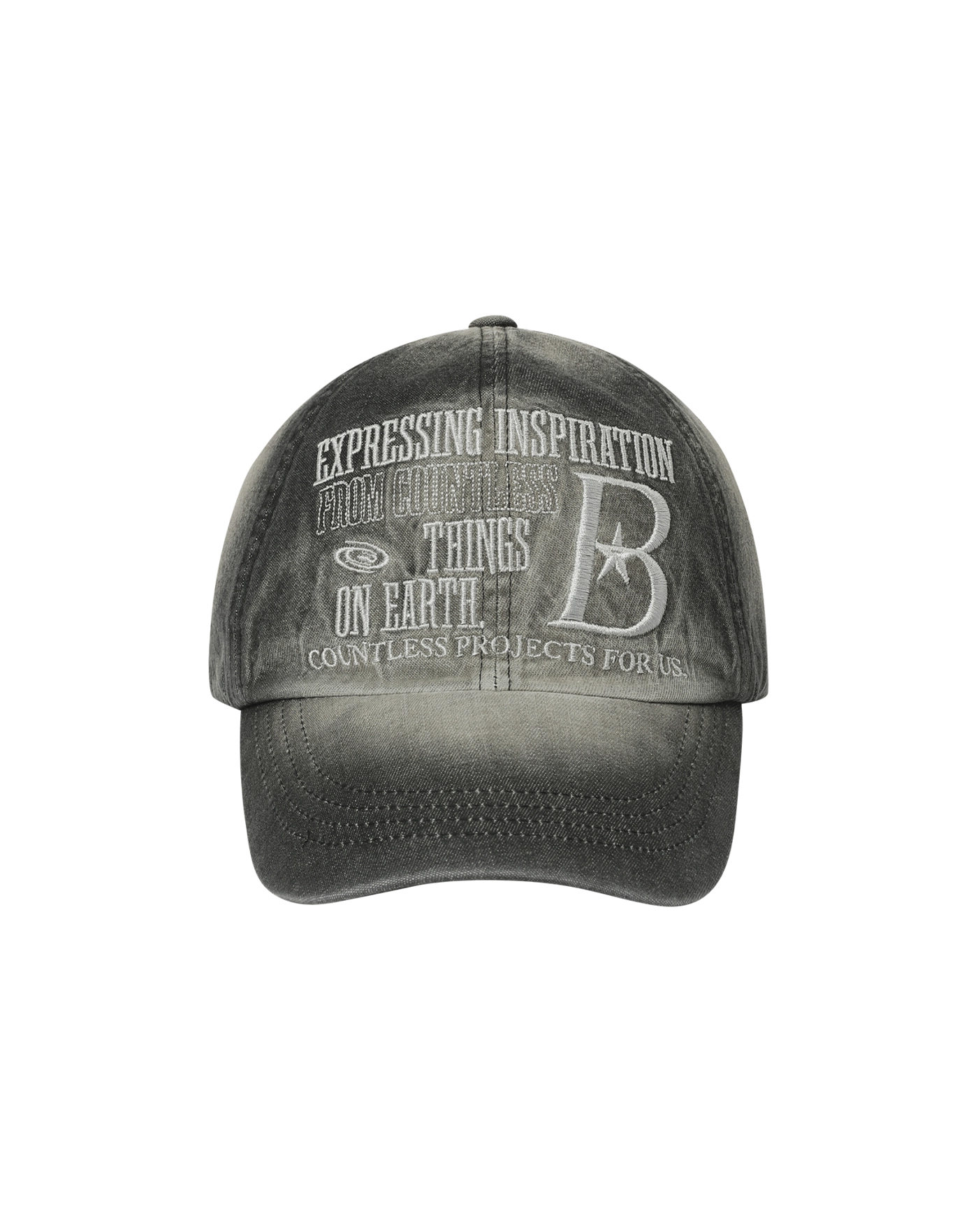 BAUF B LOGO Denim Ball Cap