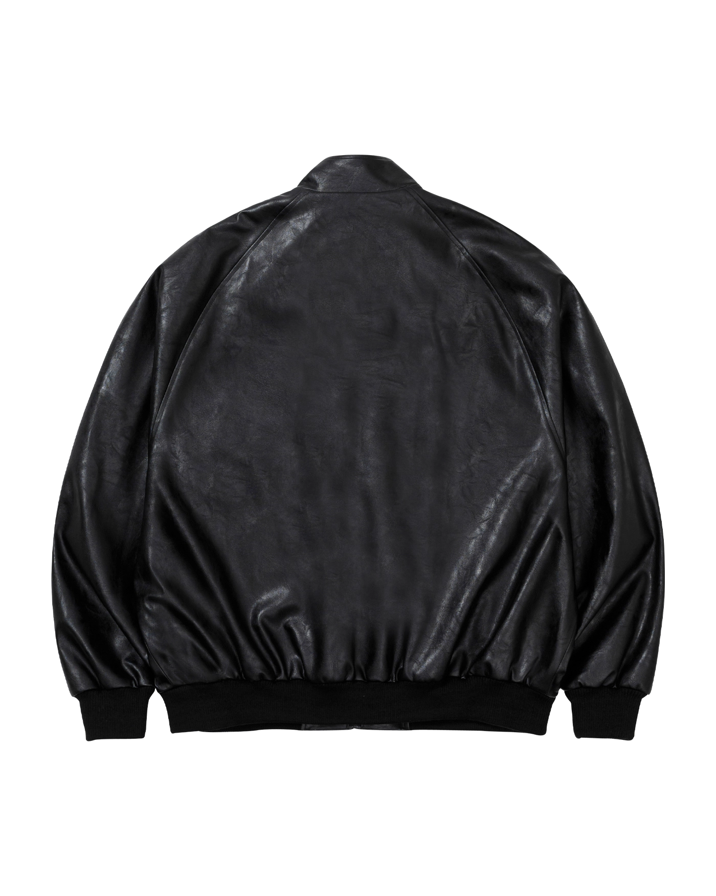 AJOBYAJO Vegan Leather Oversized Blazer 【公式通販】