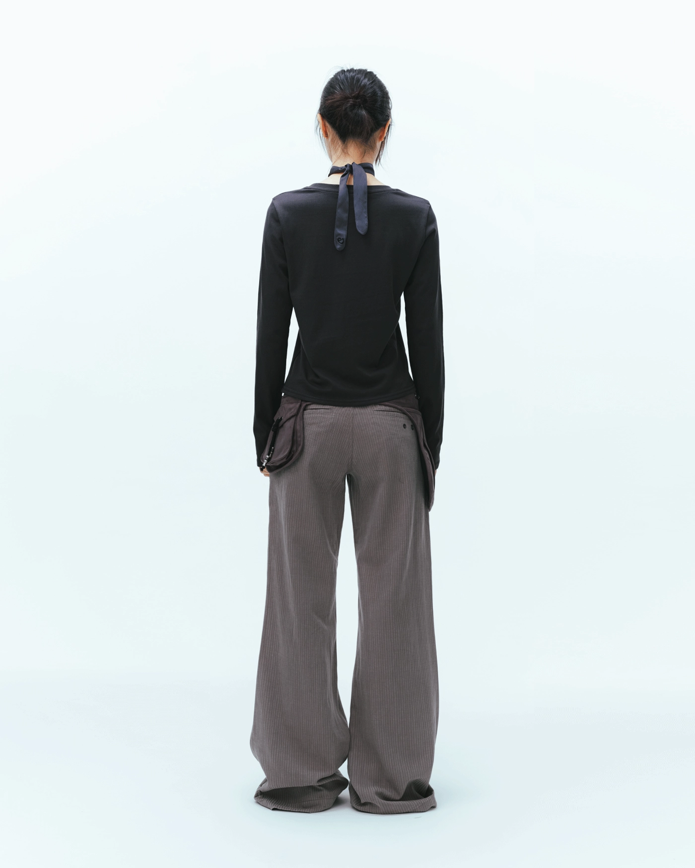 即日発送COYSEIO SUEDE BELT BAG BROWN ベルト バッグ Coyseio SUEDE BELT BAG BROWN ベルト バッグ