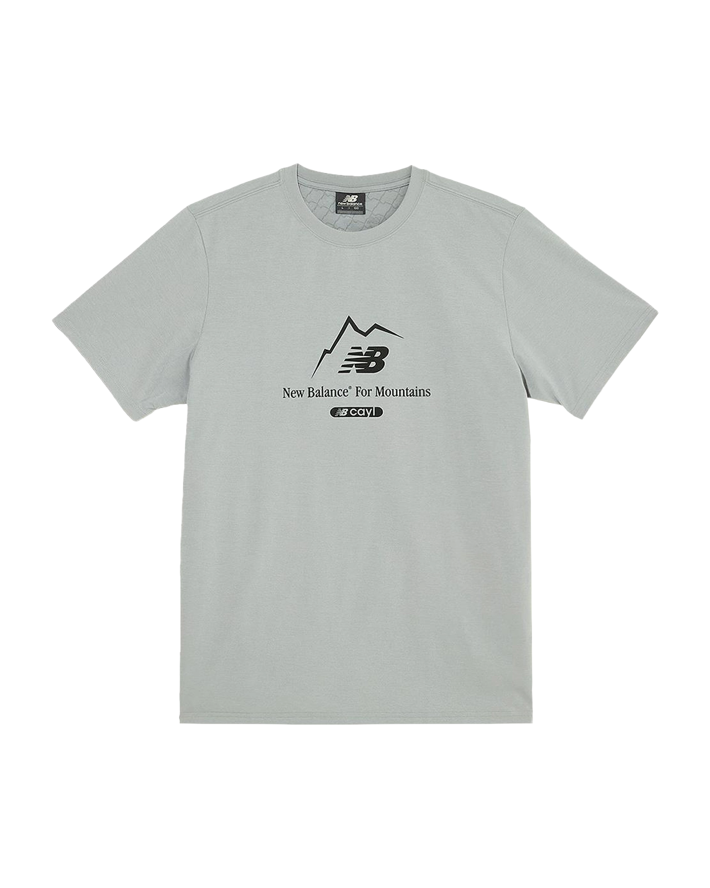 [NEW BALANCE] CAYL X NEW BALANCE ICE Short Sleeve ☆送料込☆ NBNEEB9713-GRAY_1.webp