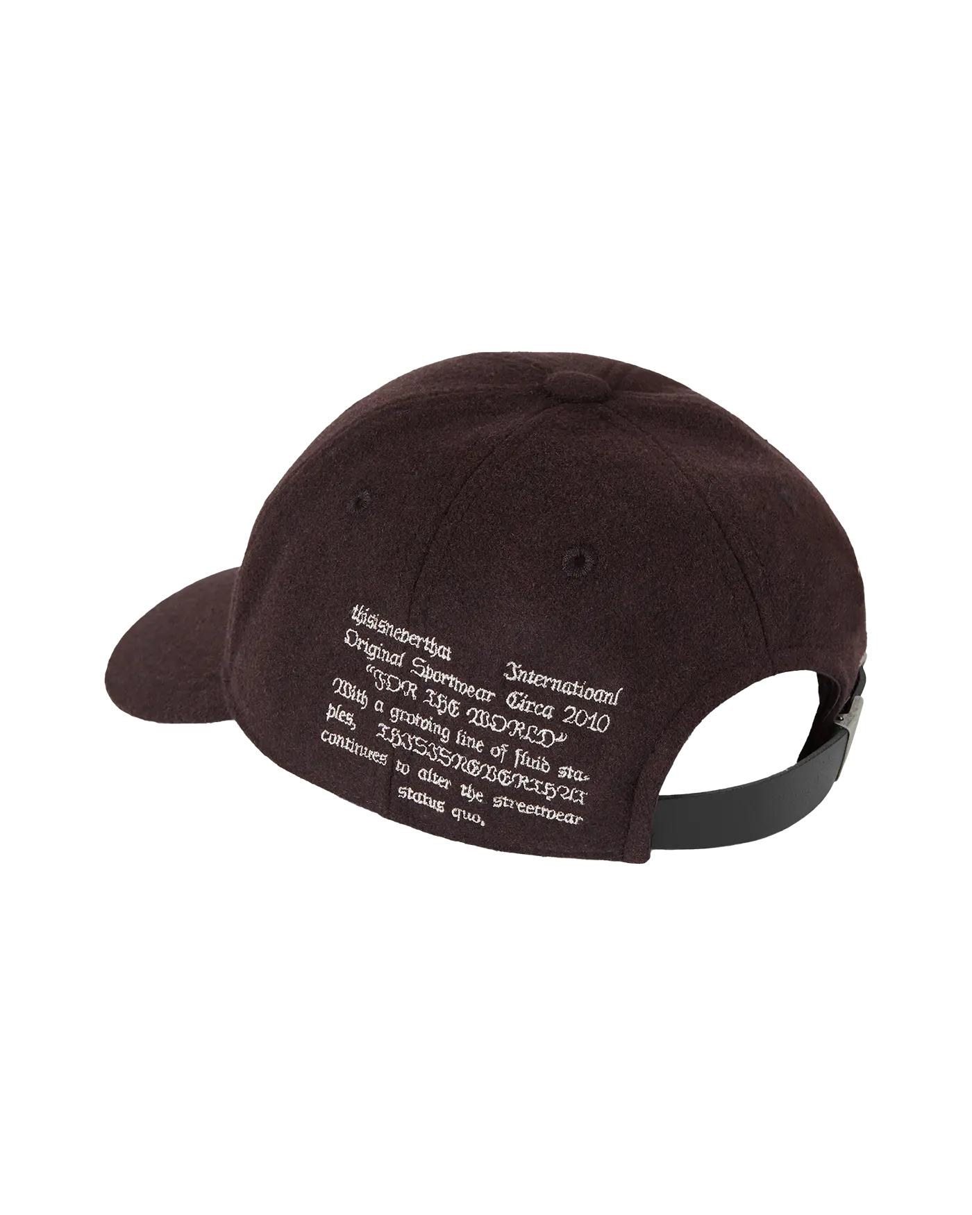 THISISNEVERTHAT N Felt Applique Cap