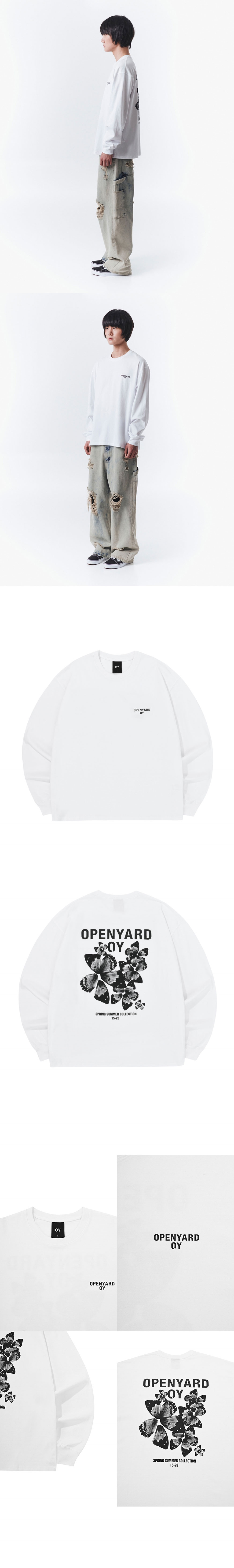 OY BUTTERFLY LOGO LONG SLEEVE