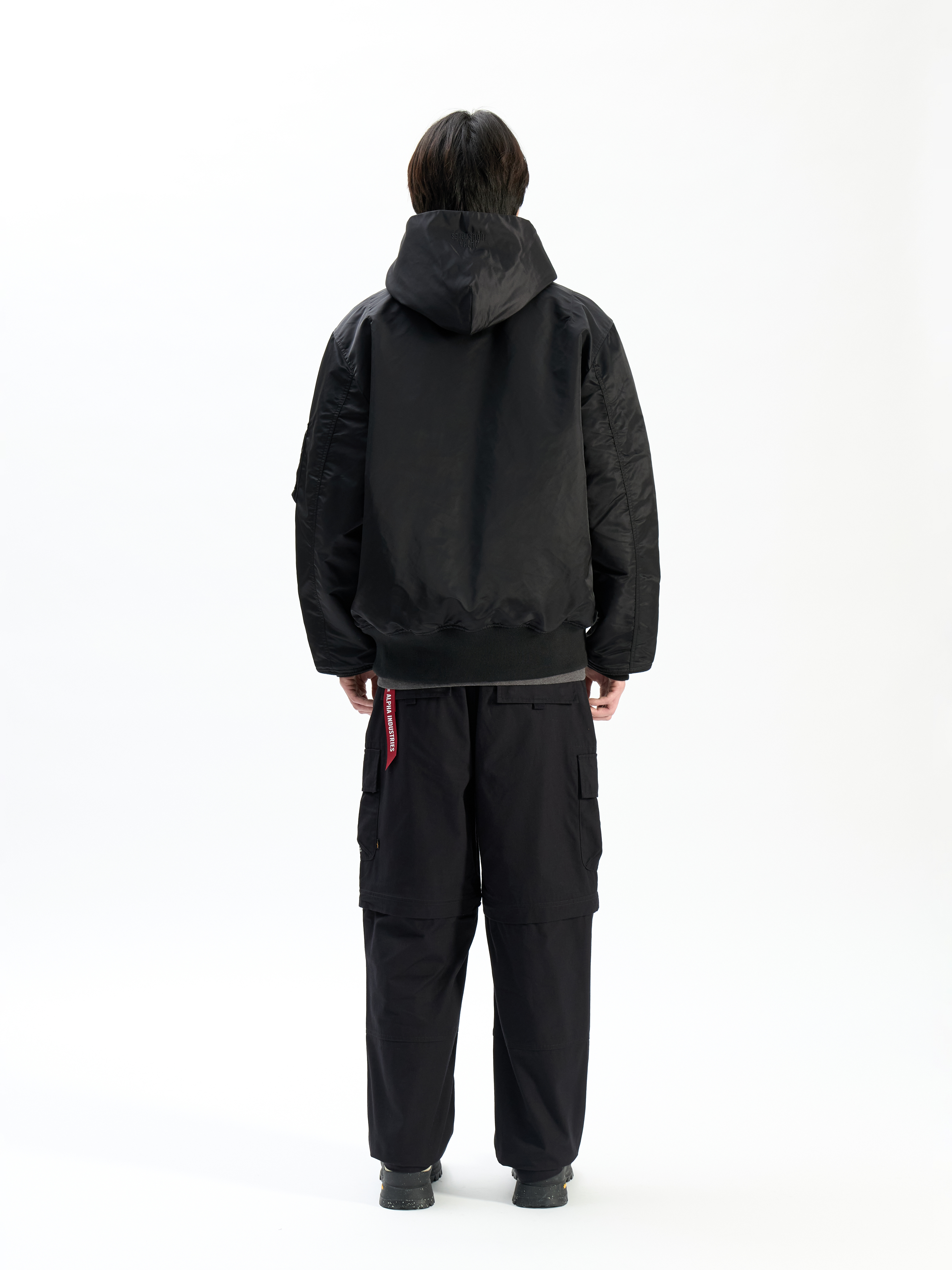 (試着のみ)UNUSED ma-1 hooded jacket 3 23aw 試着のみ)UNUSED ma-1 hooded jacket 3 23aw Alpha Industries
