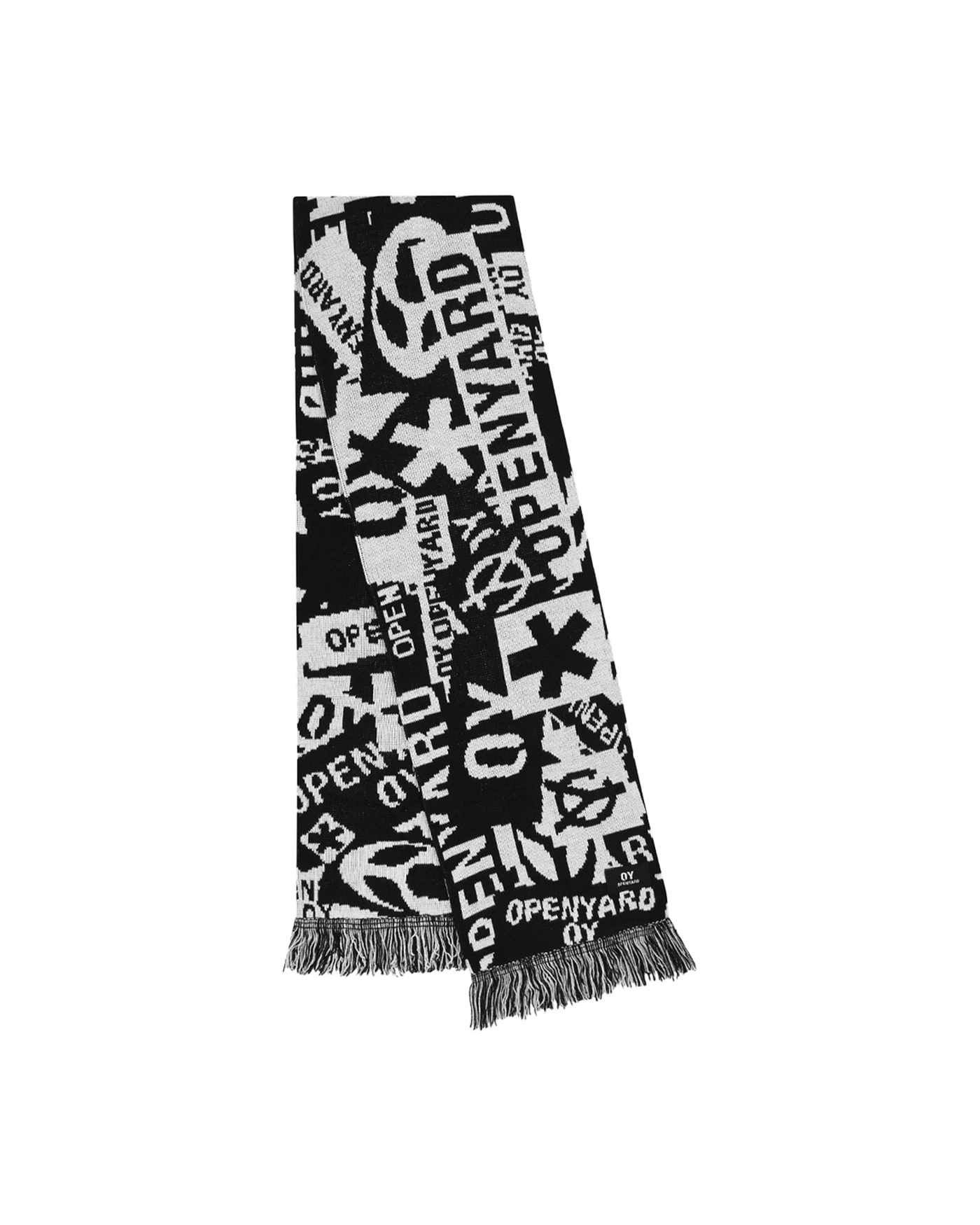 ★OY★ALL OVER LOGO MUFFLER - BLACK★正規品/韓国直送料込 OY ALL OVER LOGO MUFFLER