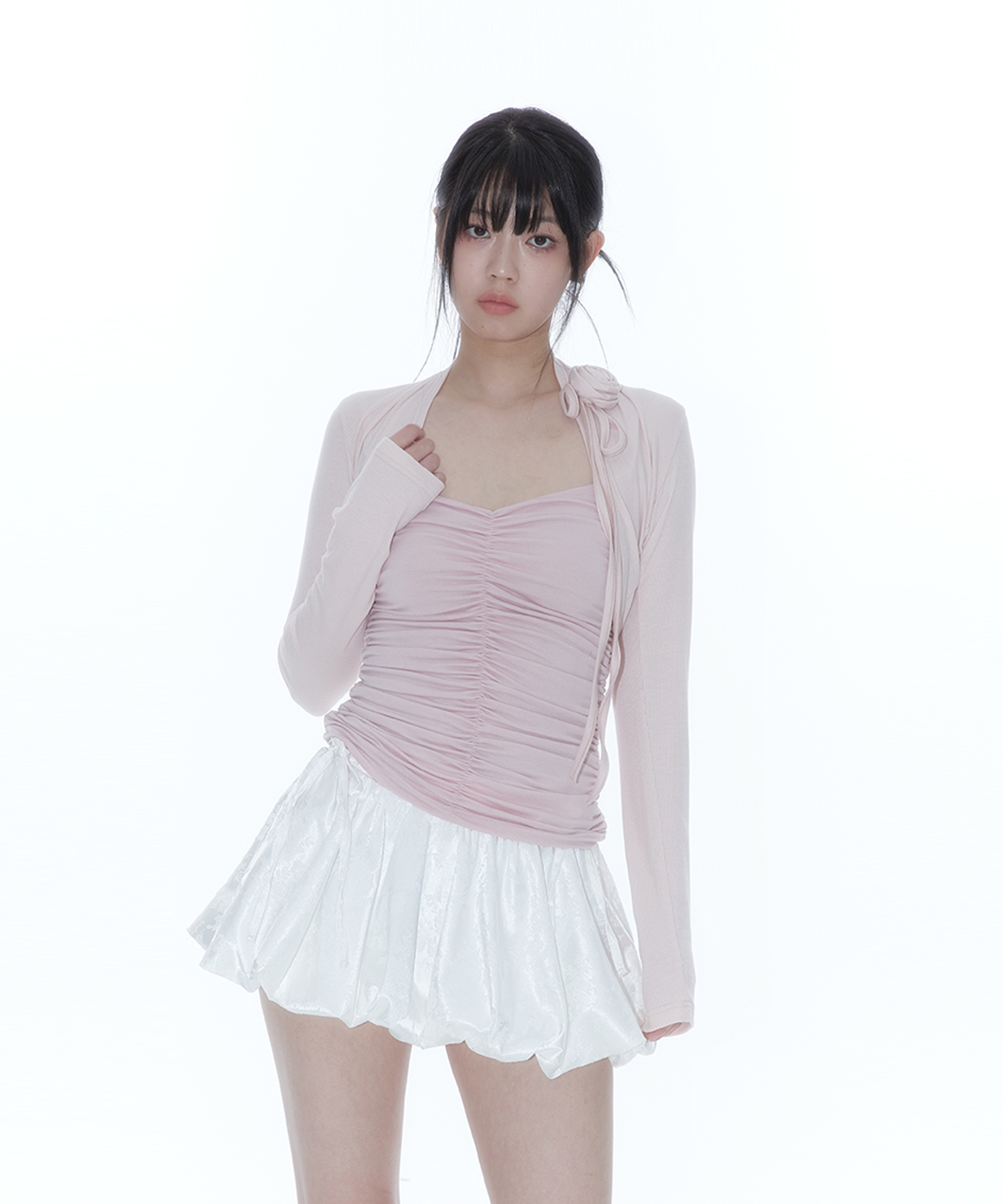 KASHIKO Rose Bolero Cardigan