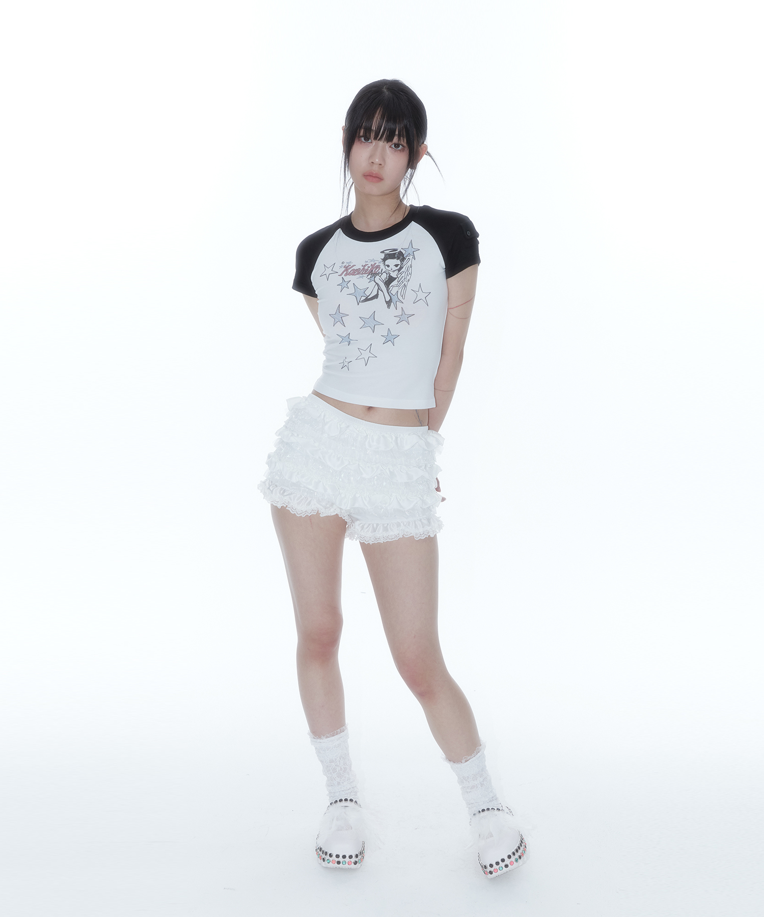 トップス Kashiko Angelic Pocket Raglan T Shirt MUSINSA公式 | KASHIKO Kashiko Angelic Pocket Raglan T Shirt