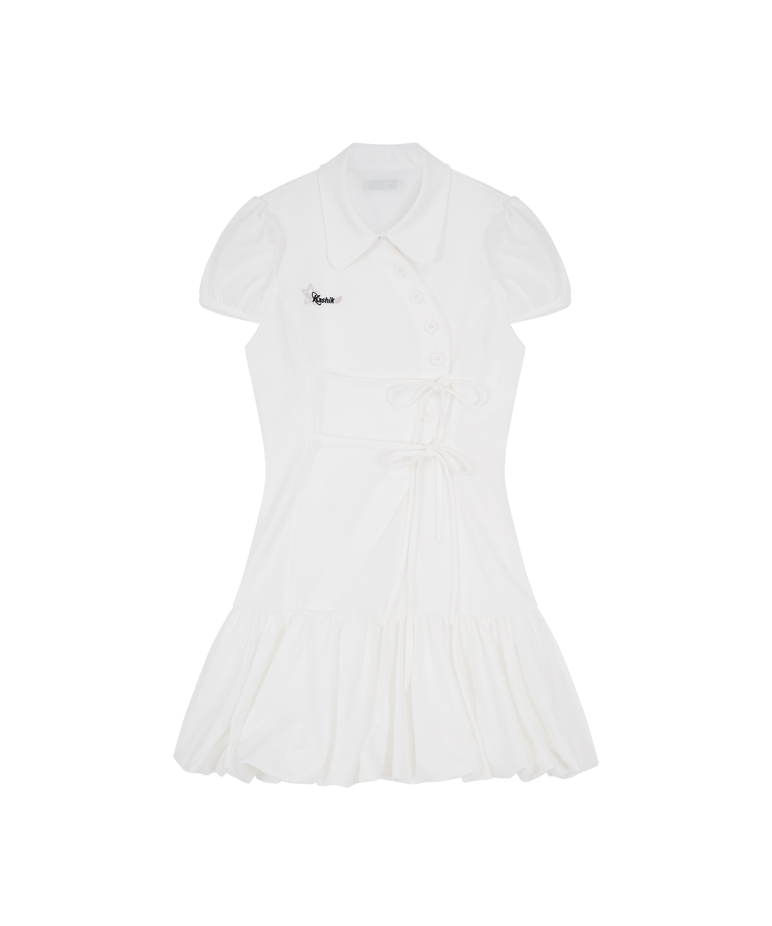 【KASHIKO】PUFF PREPPY MINI DRESS KASHIKO Puff Preppy Mini Dress