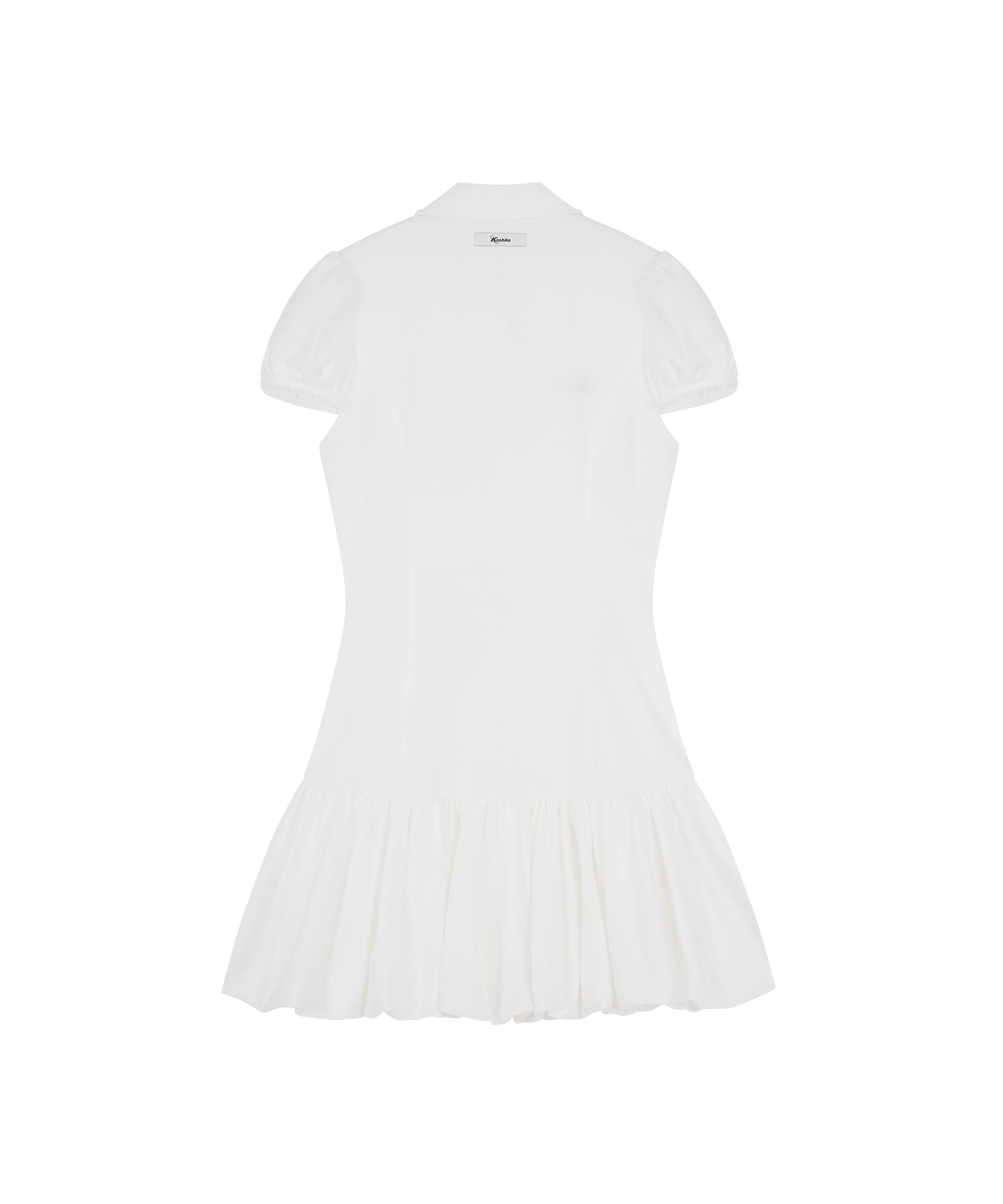Kashiko★ワンピース★韓国★人気★Puff Preppy Mini Dress 2色 MUSINSA公式 | KASHIKO Puff Preppy Mini Dress Black