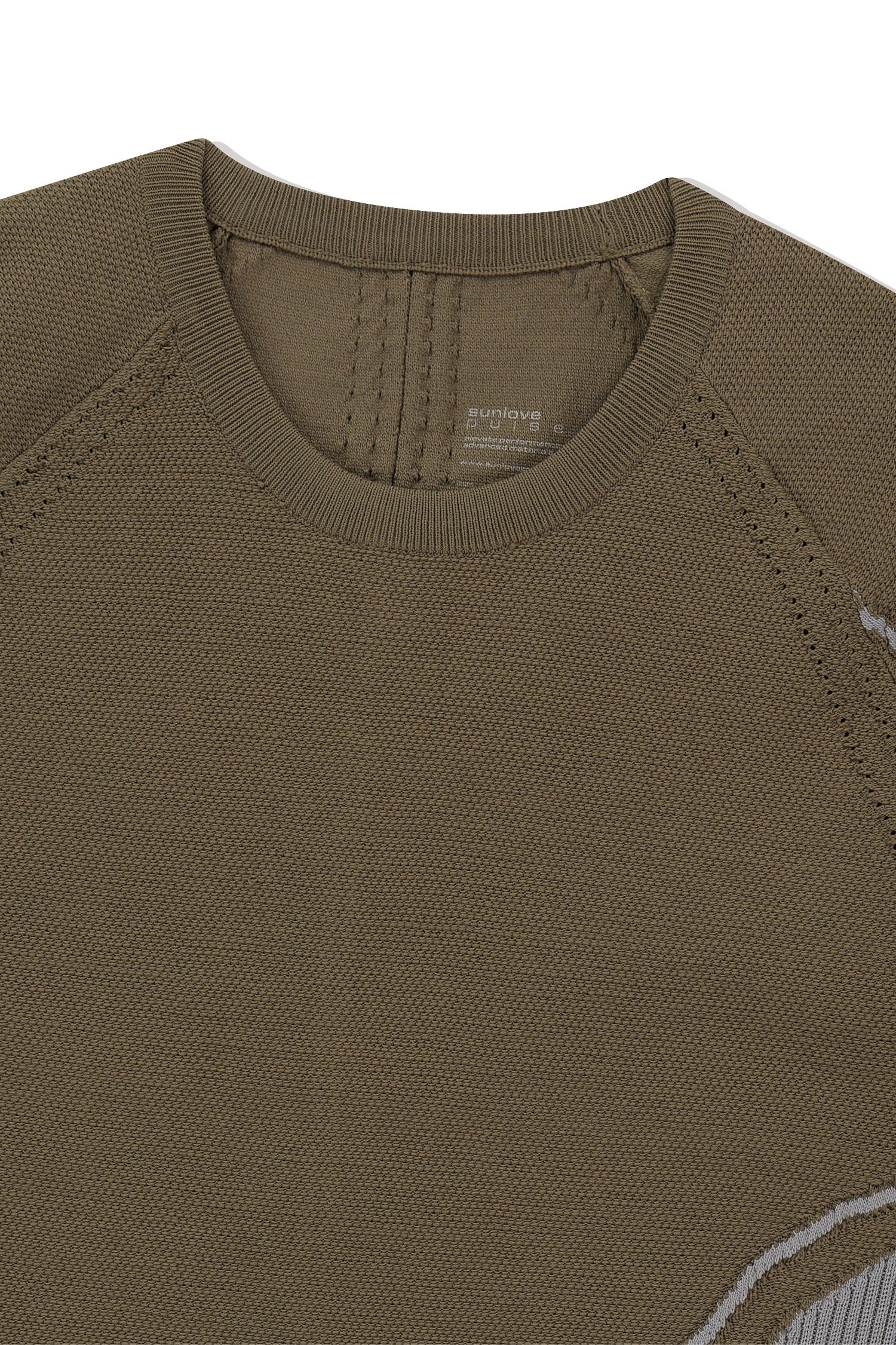 【SUNLOVE】 Engineered Knit Tee /追跡付 SUNLOVE Engineered Knit Tee Brown