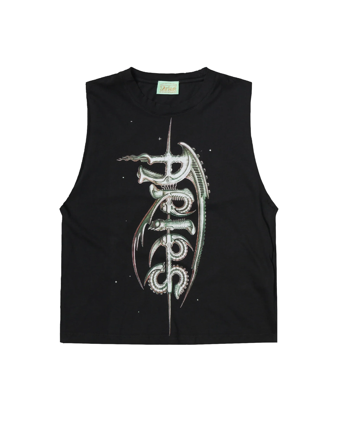 ●ARIES● AGED STATUE SS TEE Aries cotton t-shirt Aged Statue SS Tee PRM EU