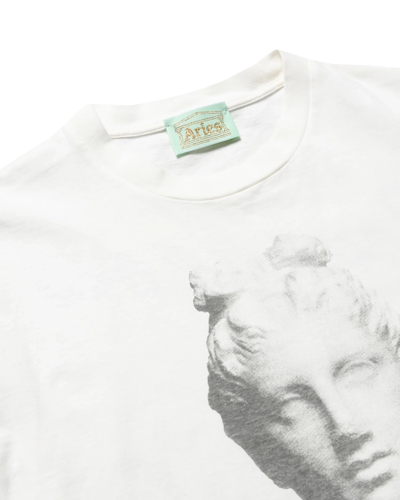 ●ARIES● AGED STATUE SS TEE Aries Aged Statue short-sleeve T-shirt | Black | FARFETCH