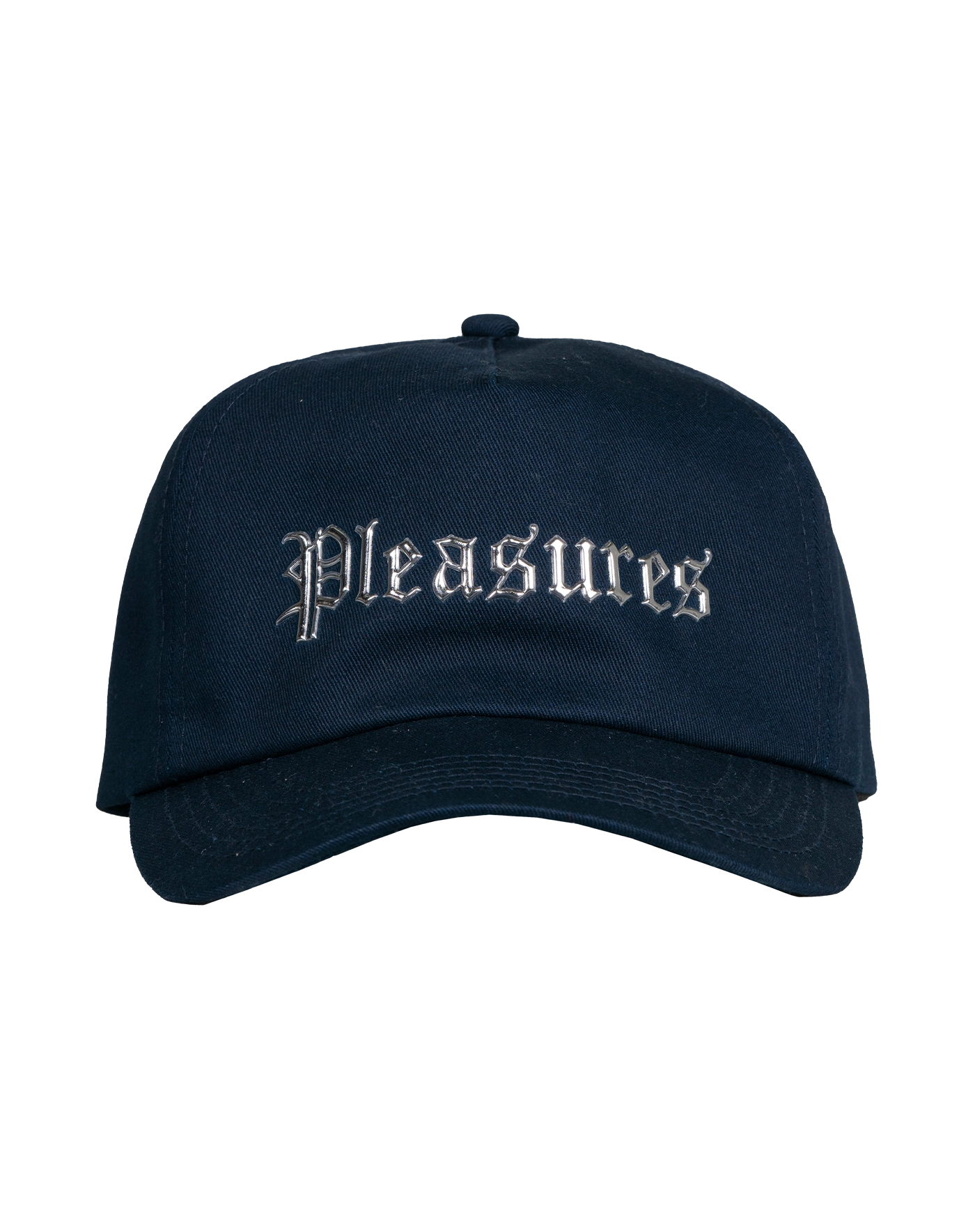 PLEASURES CHROME SNAPBACK