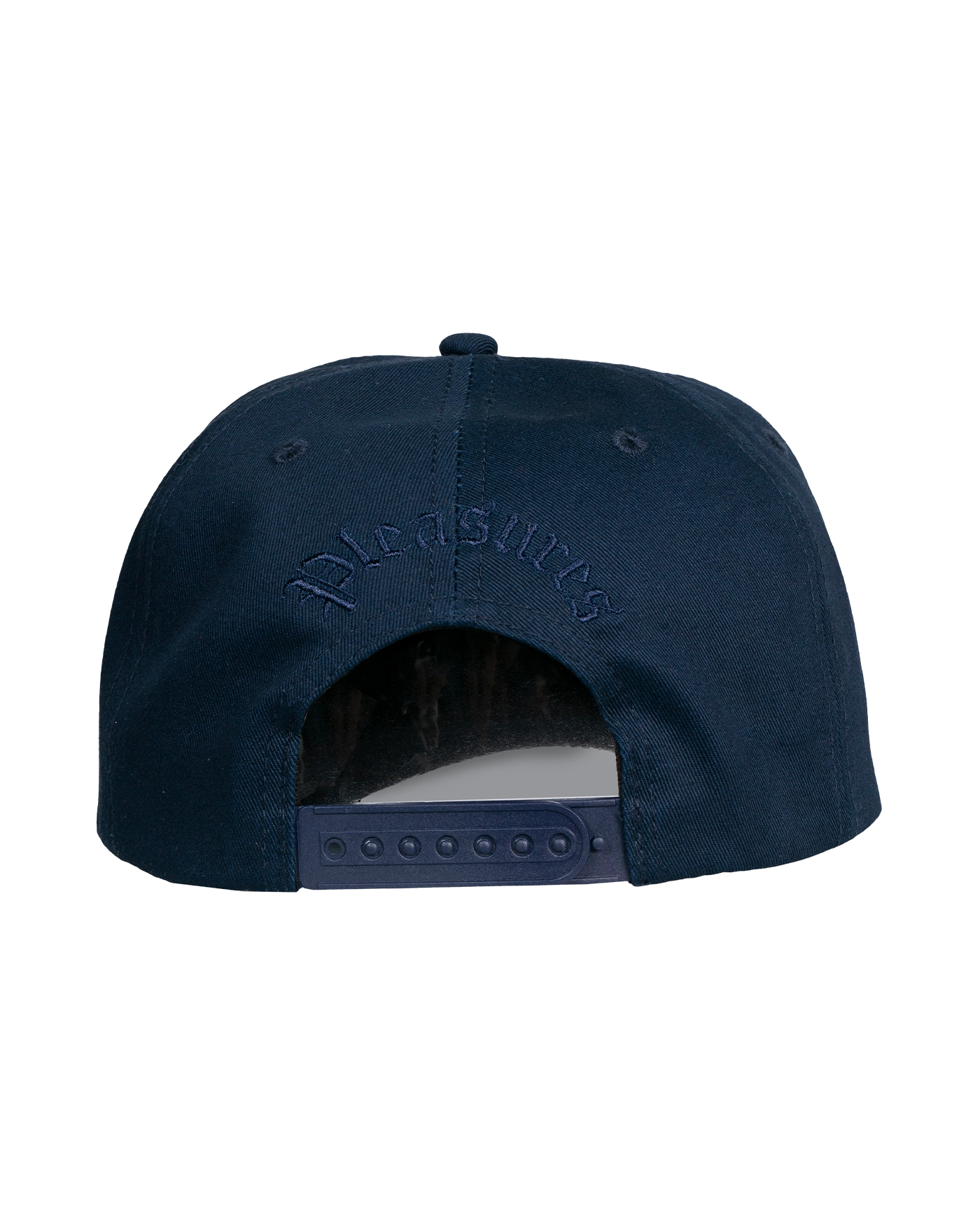 【PLEASURES】 CHROME SNAPBACK Navy CHROME SNAPBACK NAVY - Probus
