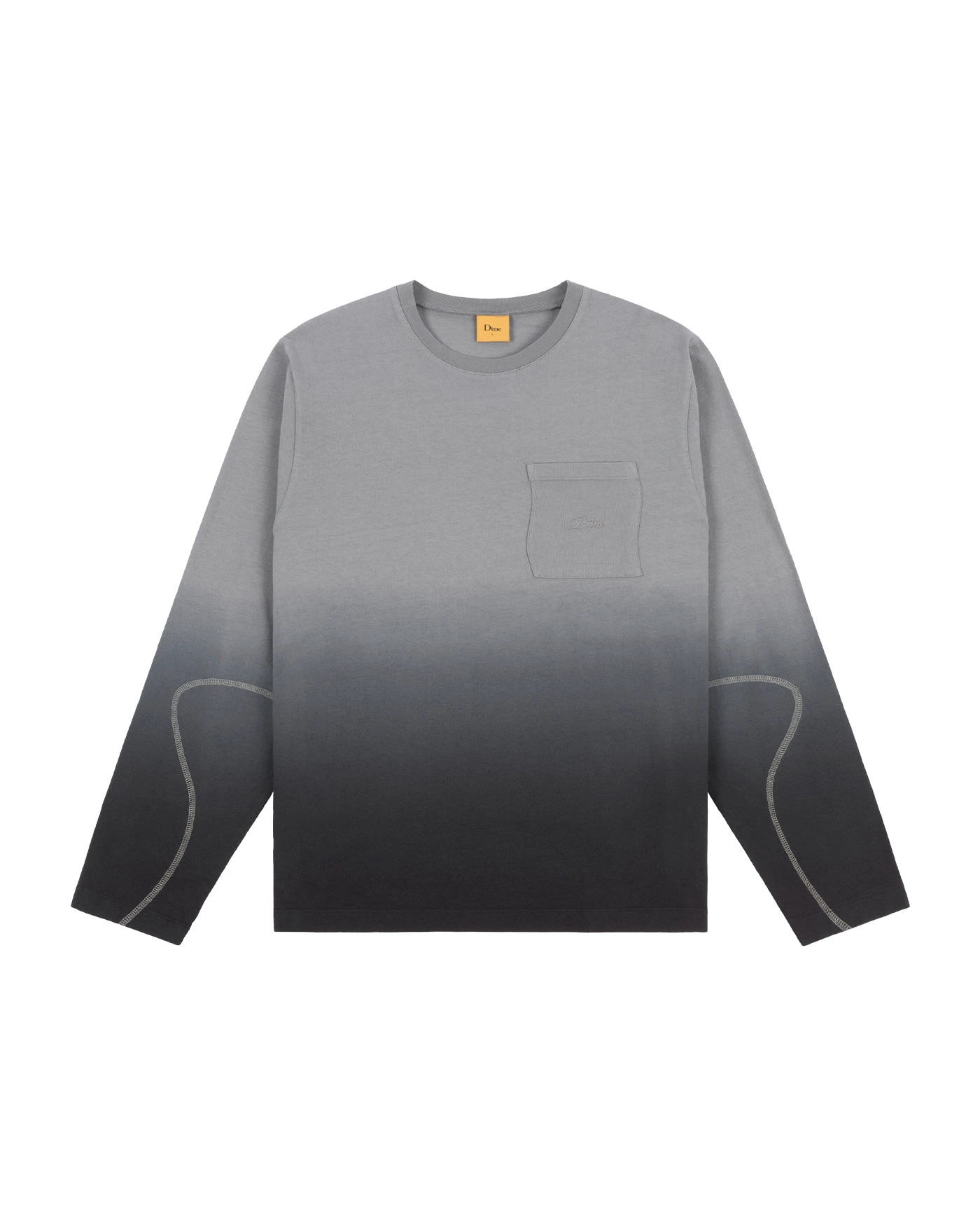 【DIME】Gradient LS Shirt / Green Dime Gradient Longsleeve Green - LOBBY Online Skateshop