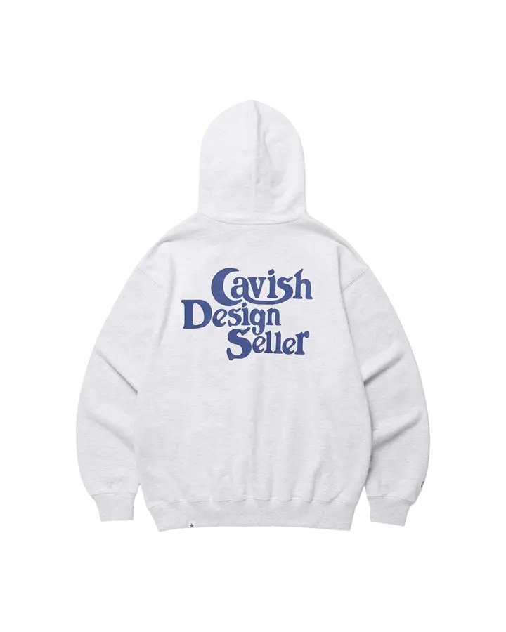 ★人気★【CAVISH】★RAGLAN PIGMENT SELLER LOGO HOODI.E★ CAVISH SELLER LOGO HOODIE