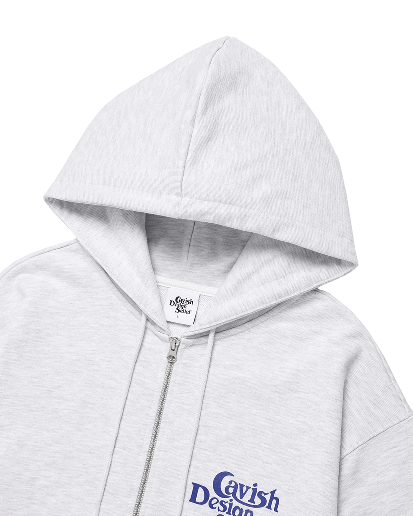 [CAVISH] SELLER LOGO ZIP UP HOODIE 3Colors 韓国 人気 A'GEM/9 × .kom 『CAVISH/カビシ』 SELLER LOGO ZIP UP HOODIE