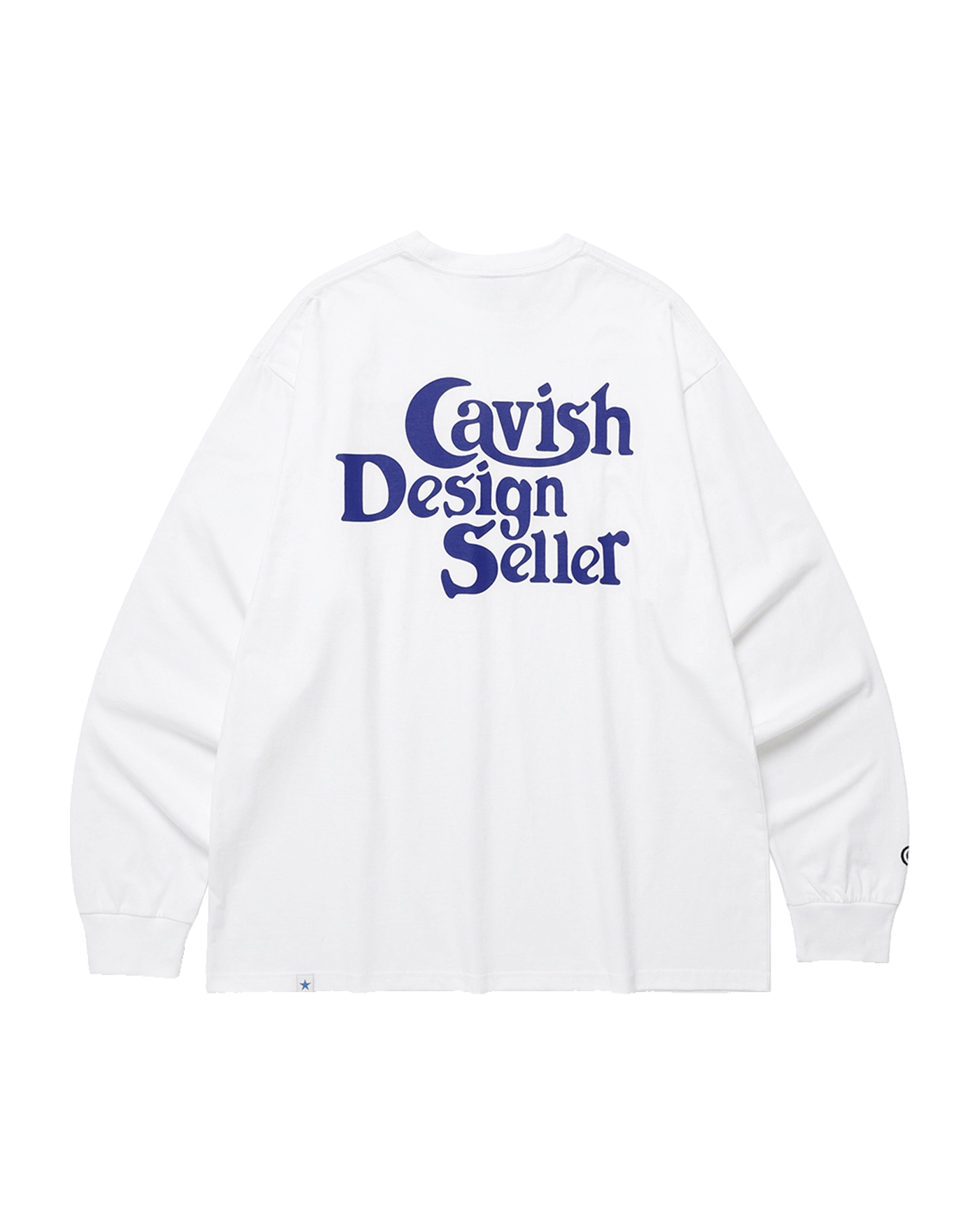Tシャツ・カットソー CAVISH PIGMENT SELLER LOGO LS TEE 4BFT297 CAVISH] PIGMENT SELLER LOGO LS TEE CHARCOAL(CV2ESUT552A