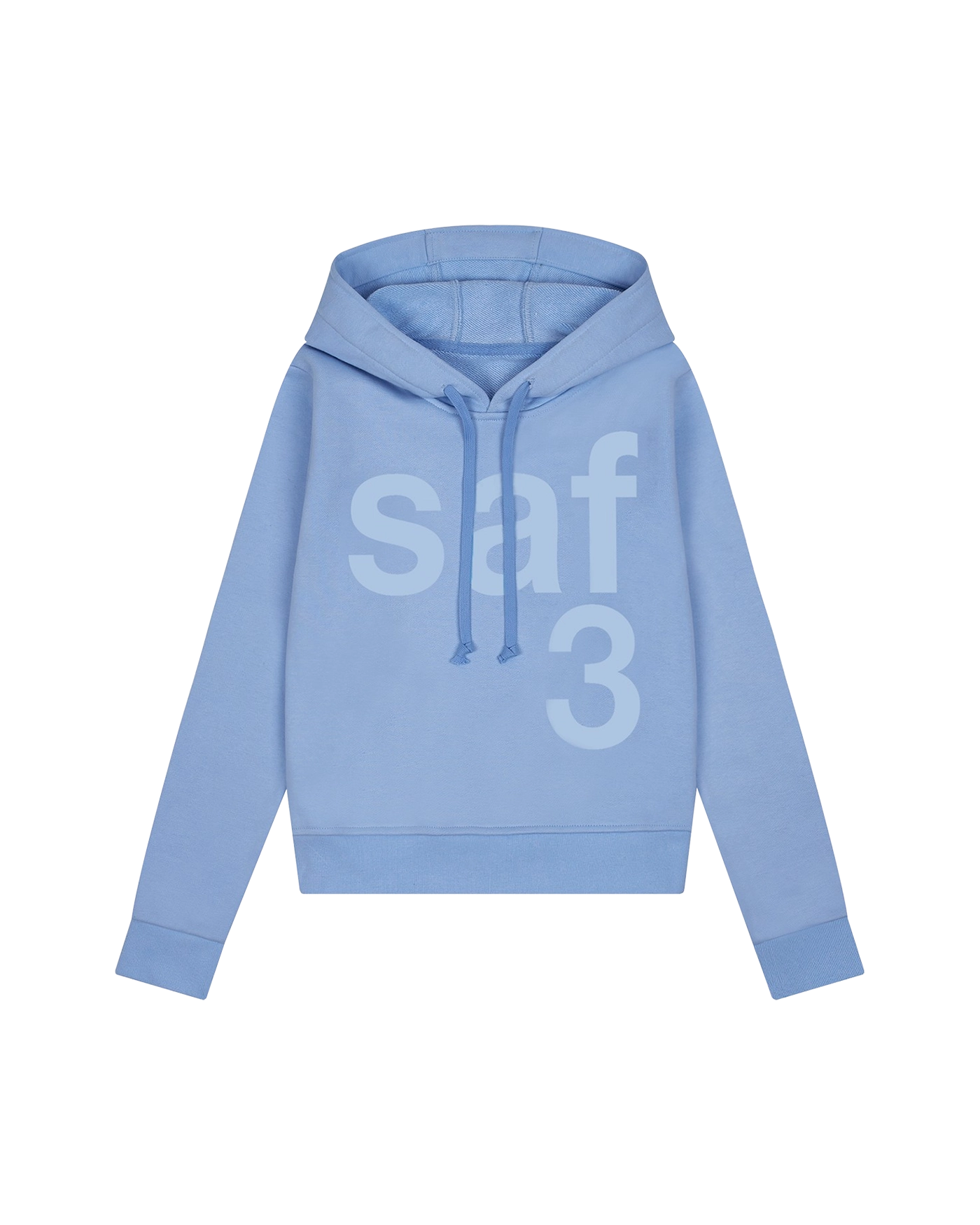 SAFARISPOT TICKETING STRIPE BORDER HOODIE BLACK