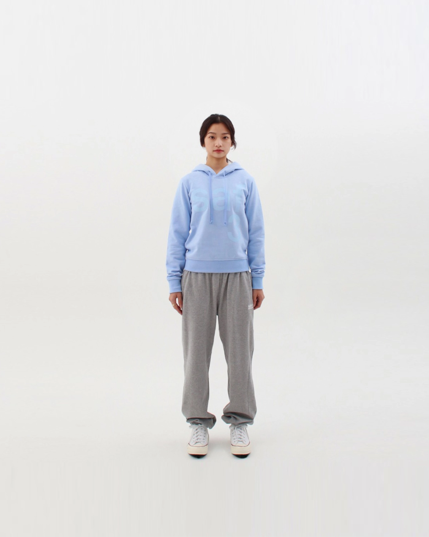 トップス safarispot 1/2 Basic Safari Hoodie - Sky Safarispot 1/2 Basic Safari Hoodie - Sky | 하이츠스토어