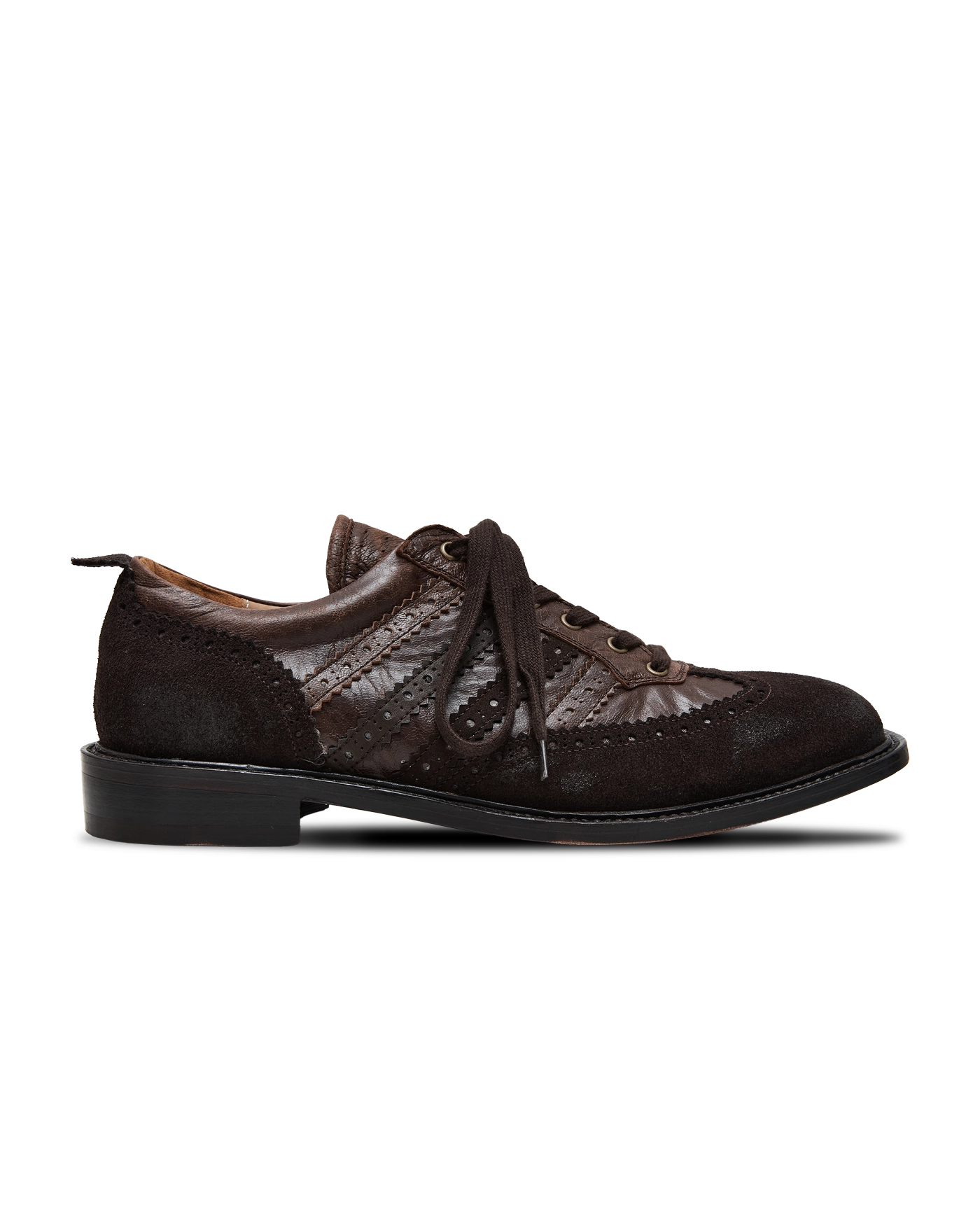 スニーカー NEGATIVETHREE Oxford Sneakers DARK BROWN NEGATIVE THREE | Oxford Sneakers 