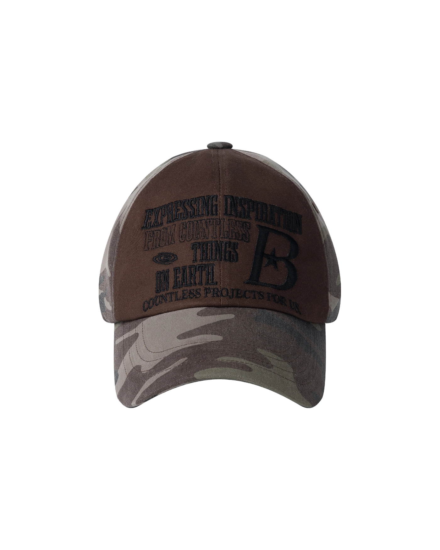 │bauf│ B LOGO mesh ball cap brown BFH-24A-U-BRN-090 BAUF B LOGO Mesh Ball Cap