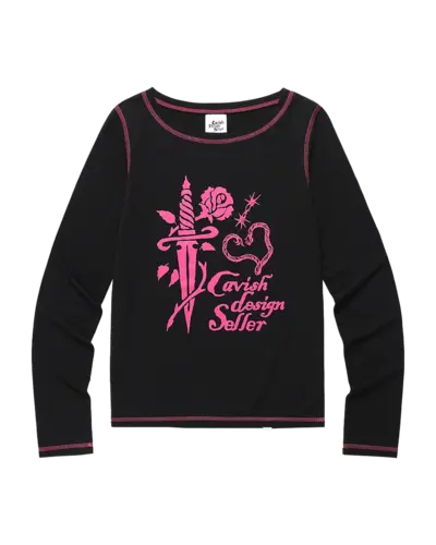 CAVISH ♥ W SYMPHONY LS TEE /追跡付 CAVISH W SYMPHONY LS TEE
