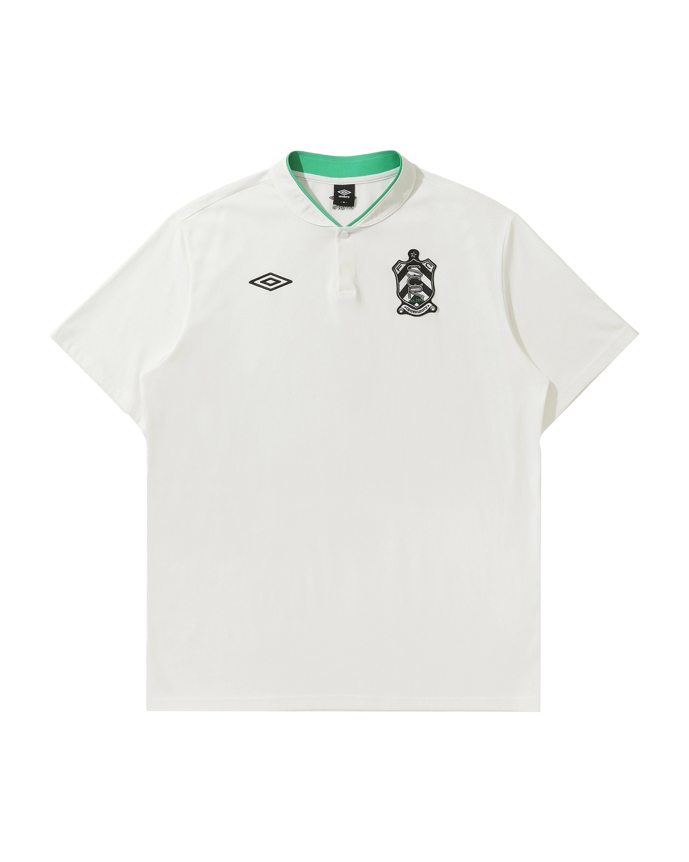 WM×UMBRO UNIFORM T-SHIRT - WM2571520 화이트 마운티니어링 X 엄브로 유니폼 반팔 티셔츠 화이트