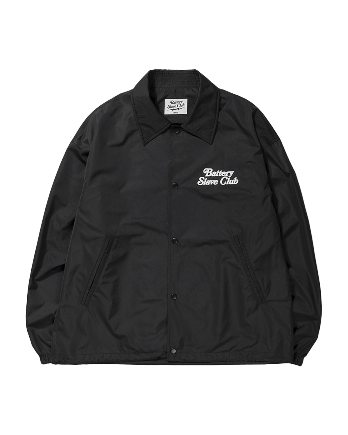 CVTVLIST LEATHER COACH JACKET OSK LEATHER COACH JACKET / Black