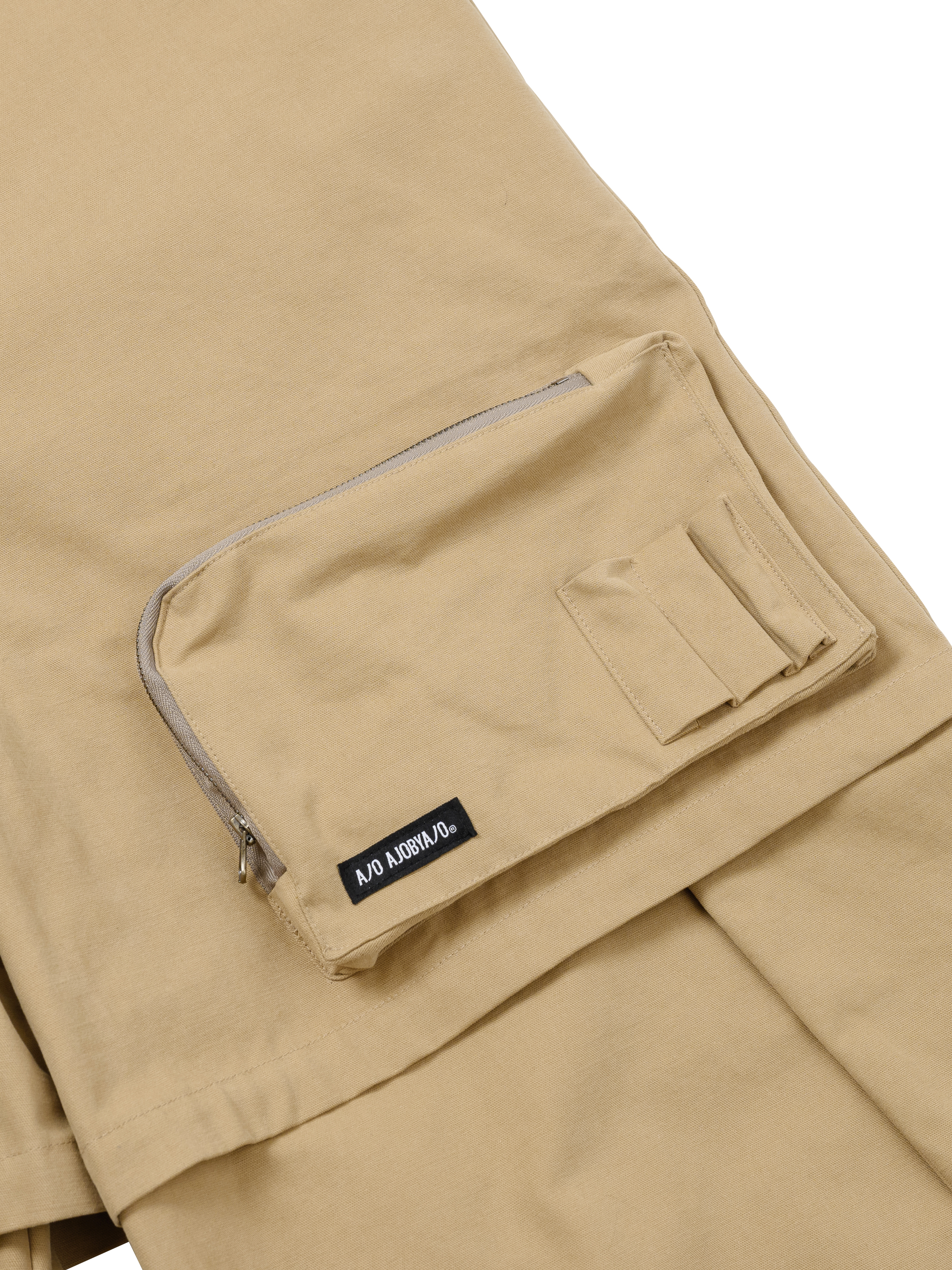 【AJO AJOBYAJO】24FW★ Pocket Layered Oversized Cotton Pants AJOBYAJO Pocket Layered Oversized Cotton Pants