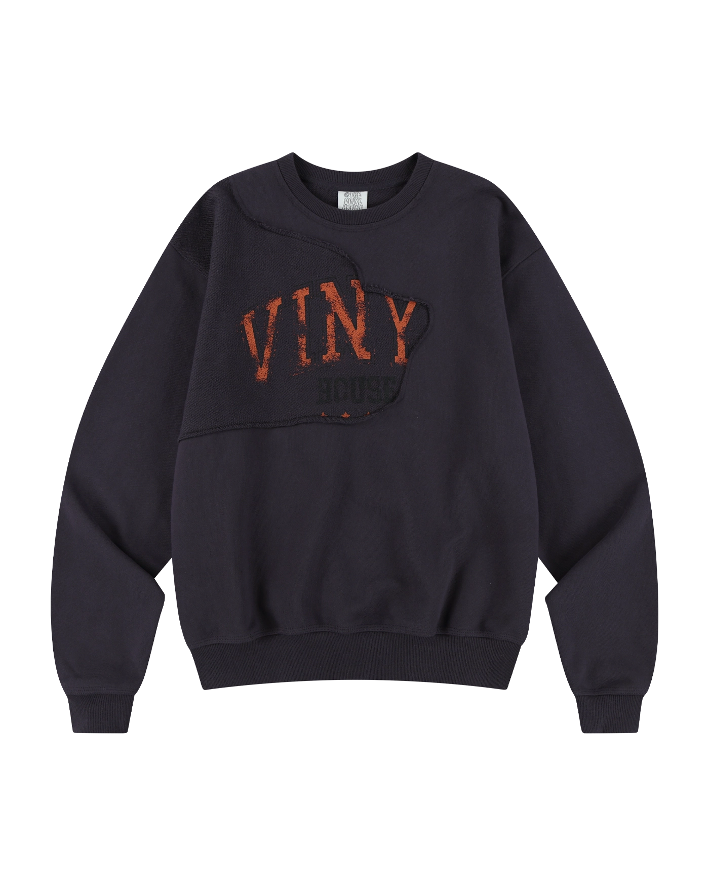 【THEVINYLHOUSE】 ★ Cut Off West Swestshirt ★ 大人気 THEVINYLHOUSE CUT-OFF SWEATSHIRT