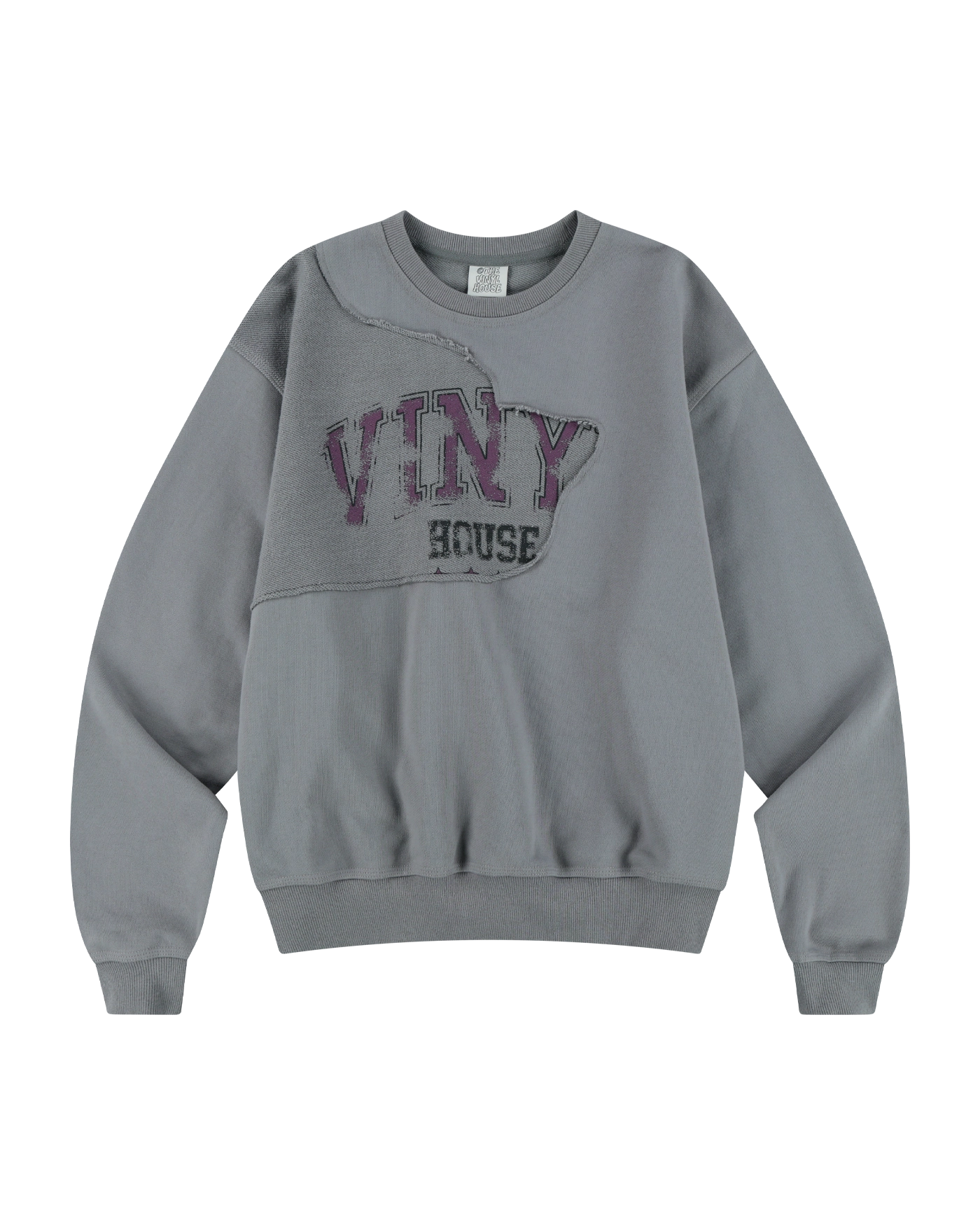 【THEVINYLHOUSE】 ★ Cut Off West Swestshirt ★ 大人気 THEVINYLHOUSE CUT-OFF SWEATSHIRT