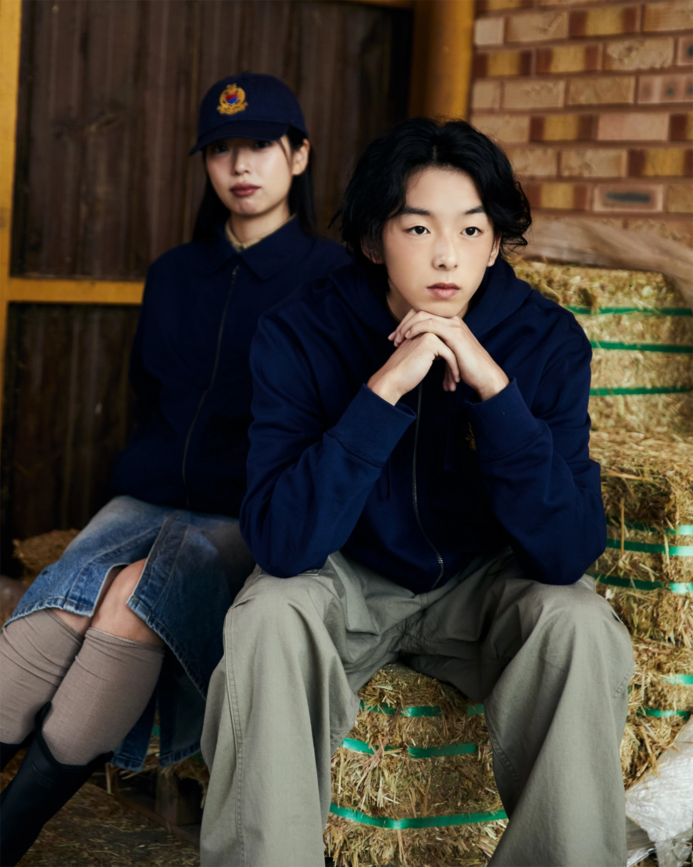 카시나 & 폴로 랄프 로렌 태극 캡슐 트윌 캡 네이비 MAPOHGS0J421904