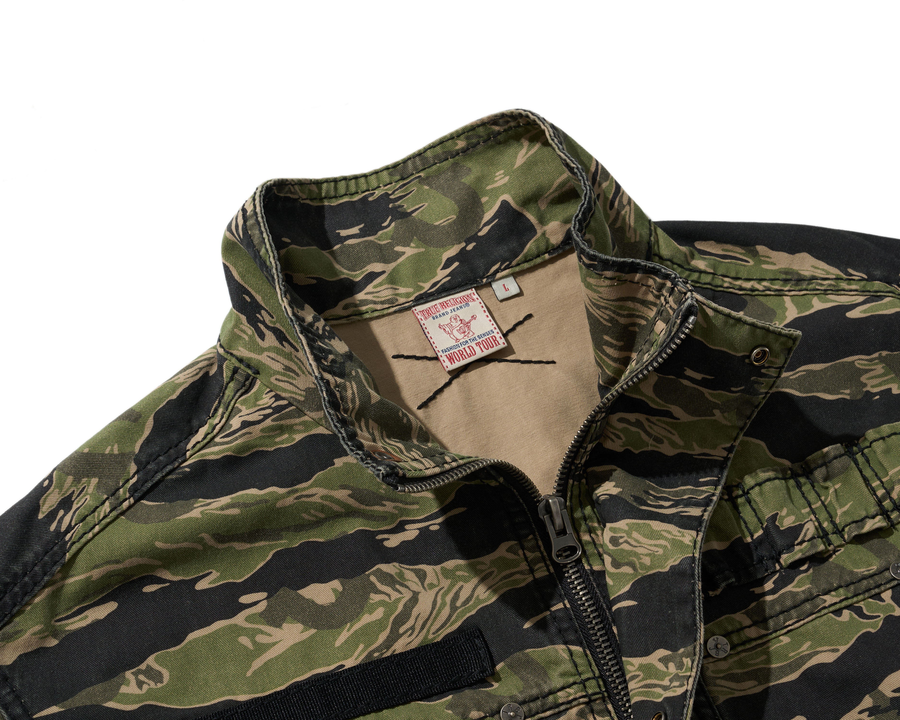 트루릴리젼 파라오 자켓 타이거 카모