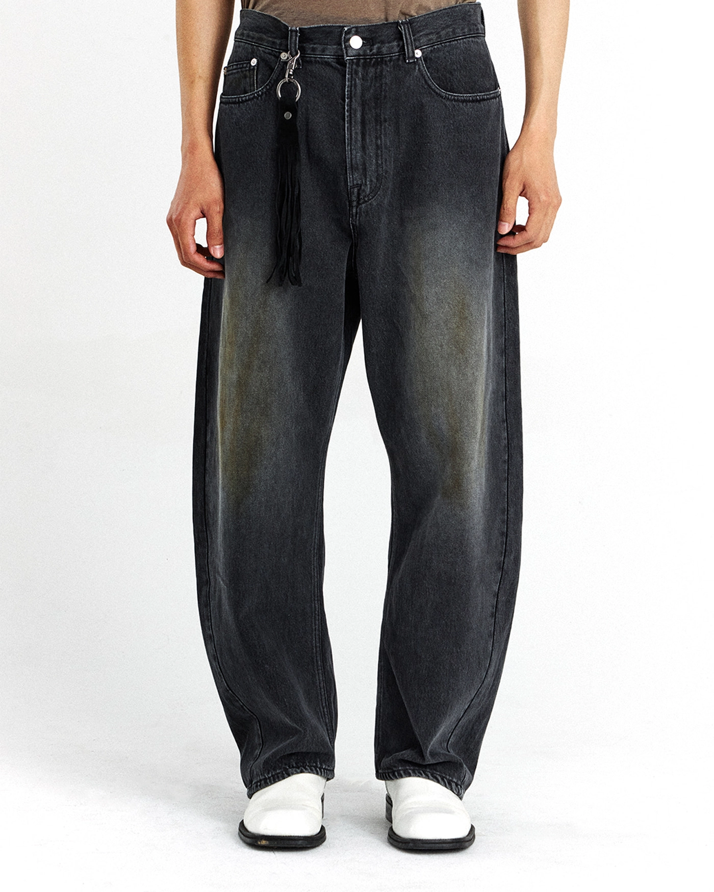 【YOURNUS】Fuse Curved Wide Denim AFJ-4016-STARSTRUCKFRINGEJEAN-