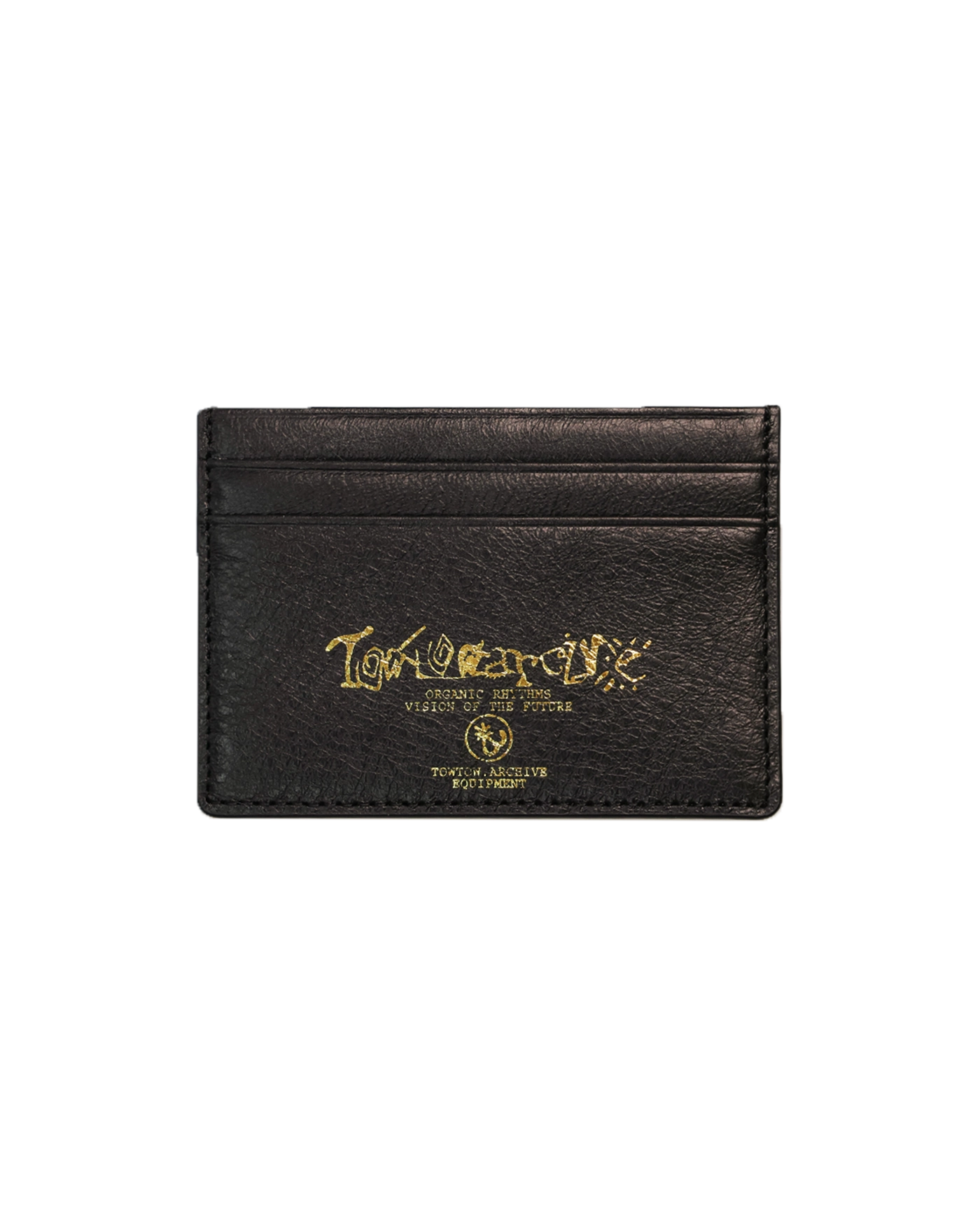 【完売間近】 TOWTOW.ARCHIVE Etching Logo Card Wallet TOWTOW ARCHIVE Etching Logo Card Wallet