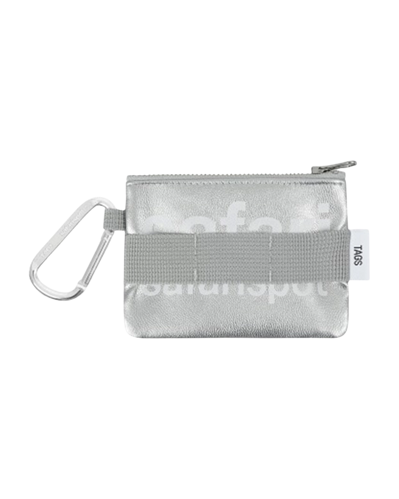 人気 ☆SAFARISPOT☆ BASIC SAFARI KEYRING CARD WALLET SLIVER SAFARISPOT BASIC SAFARI KEYRING CARD WALLET SILVER