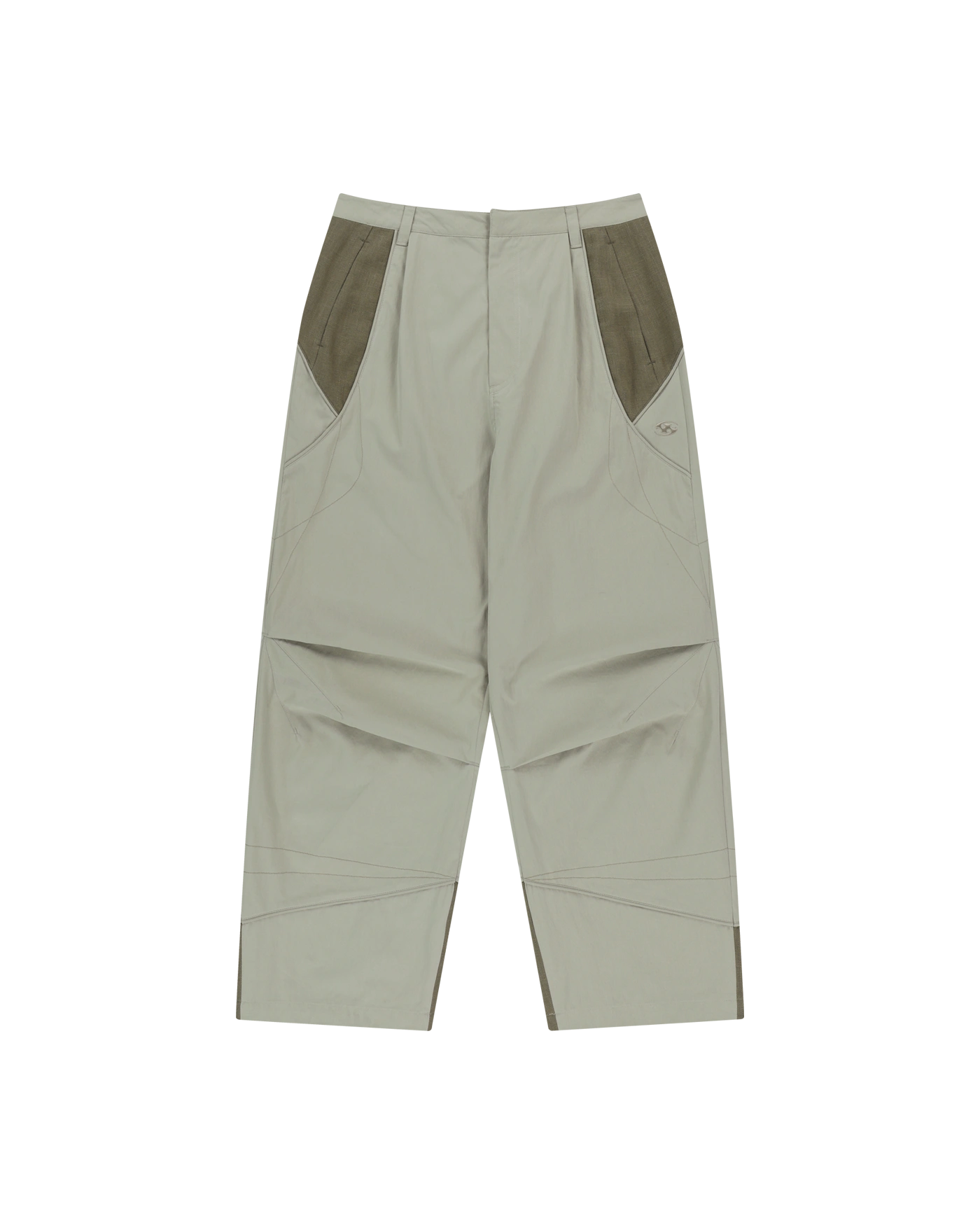 산산기어 린넨 블록 팬츠 베이지 SG2501PT04BE | 카시나 KASINA