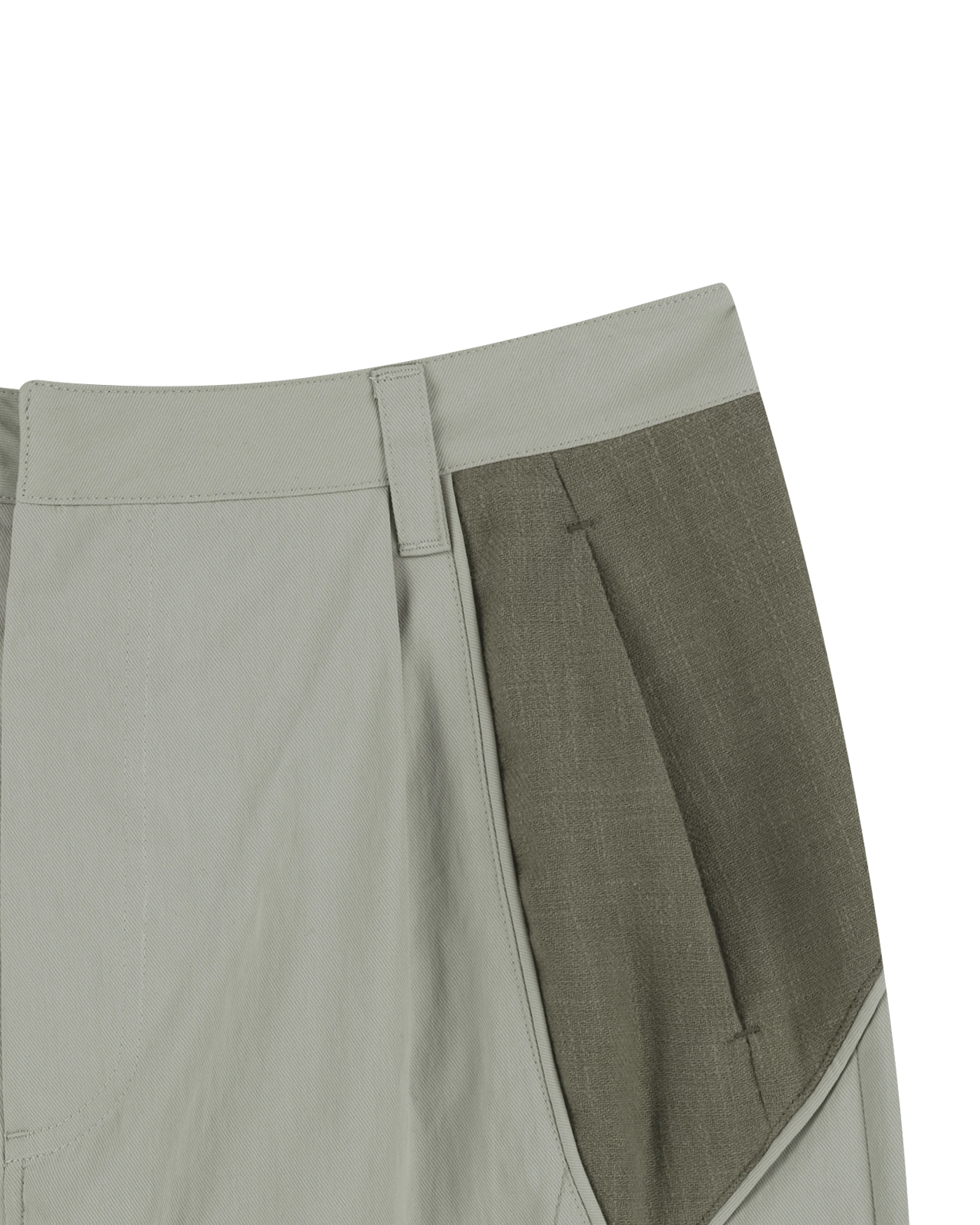 ★送料・関税込★San San Gear★LINEN BLOCK PANTS★25SS★ SAN SAN GEAR 25SS Linen Block Pants - Beige | International