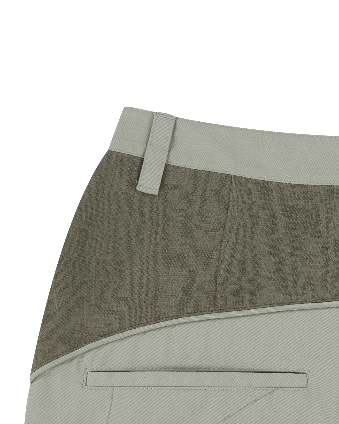 산산기어 린넨 블록 팬츠 베이지 SG2501PT04BE | 카시나 KASINA