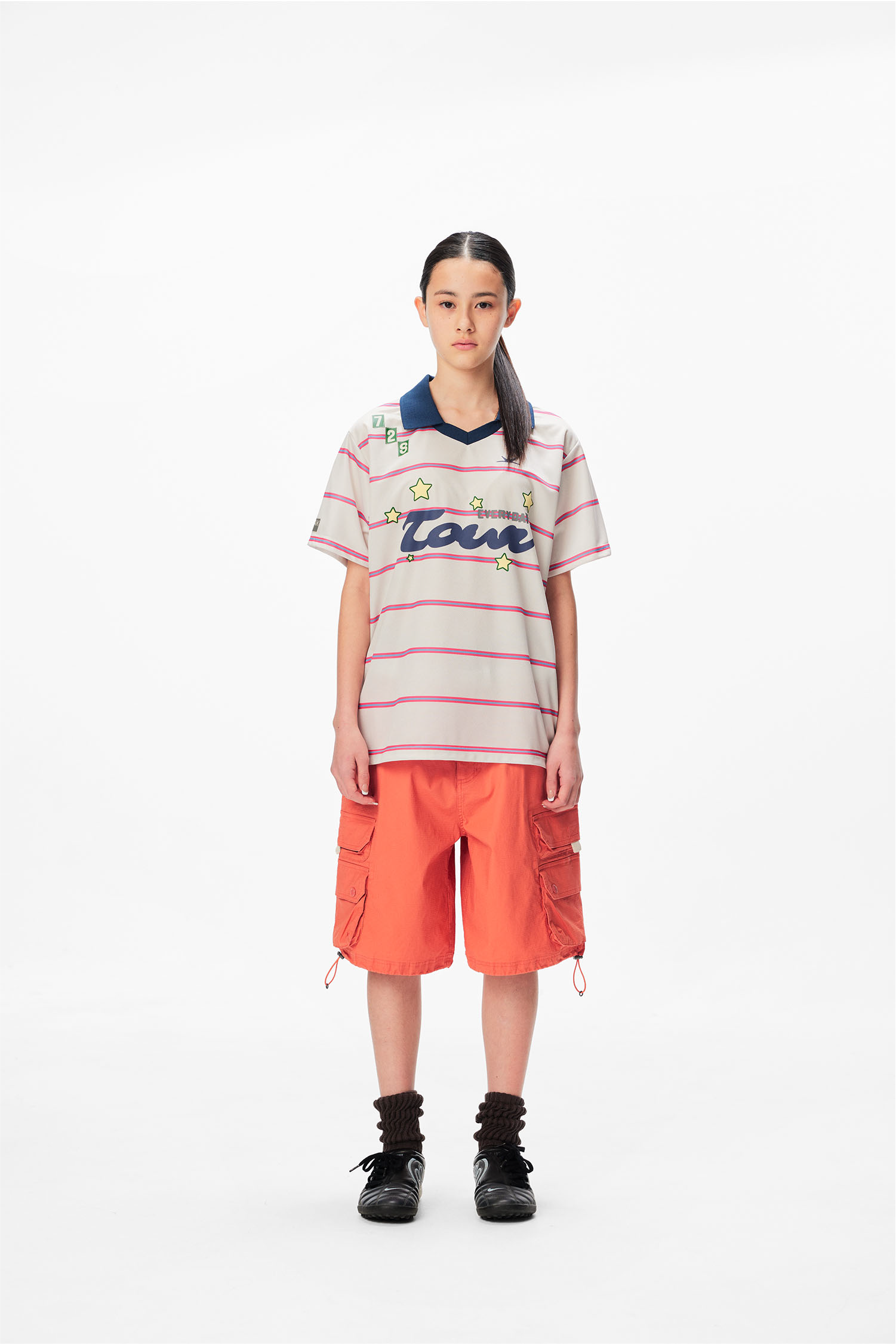 SUNLOVE Striped Tour Golf Jersey