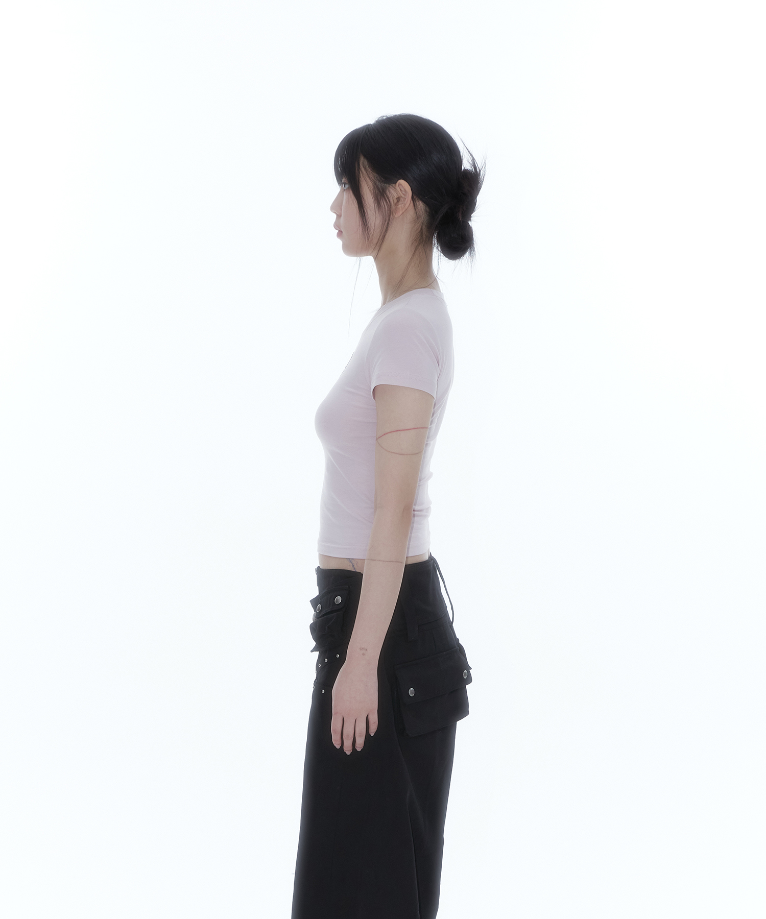 KASHIKO Flower Heart Baby Tee