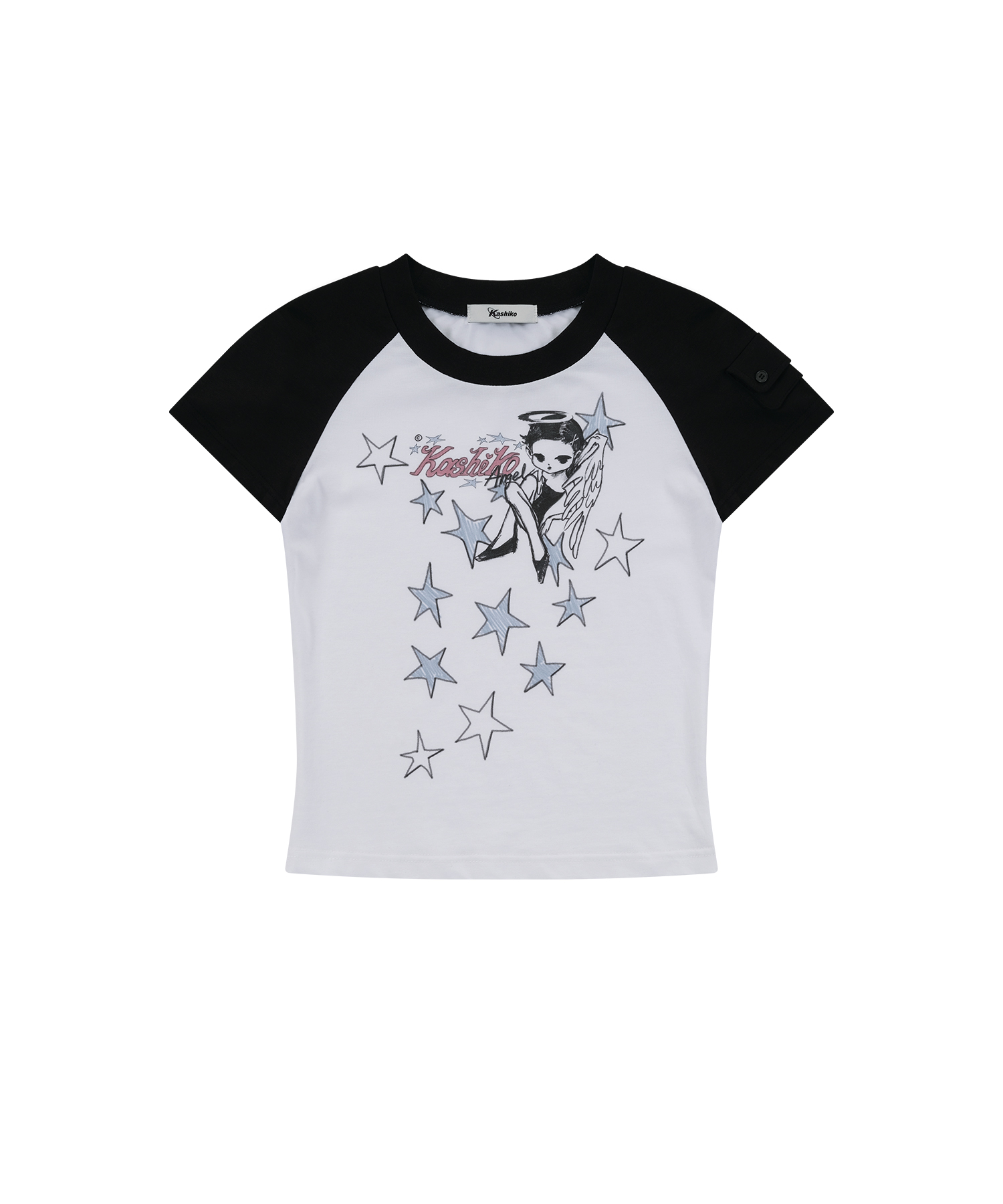 [Kashiko] ★ Kashiko Angelic Over T Shirt KASHIKO] Kashiko Angelic Over T Shirt – SellerWork